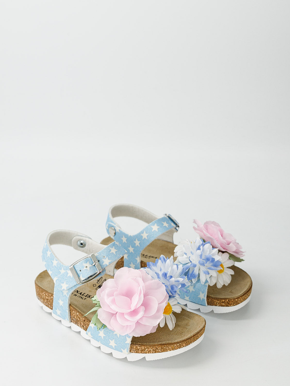 Monnalisa Kids sandals Blue in Blue 6902708776-5.jpg | NICKIS.com