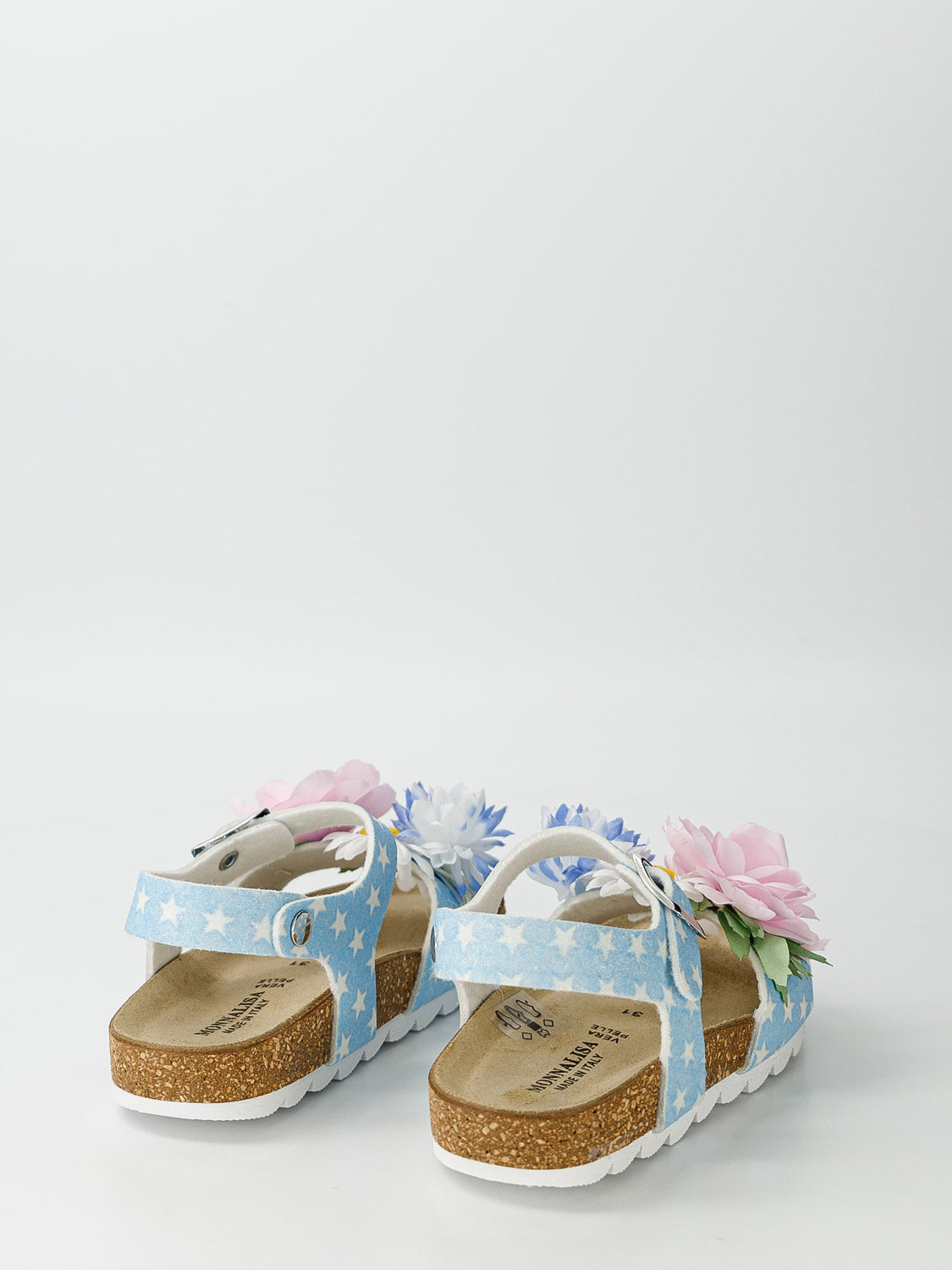 Monnalisa Kids sandals Blue in Blue 6902708776-6.jpg | NICKIS.com