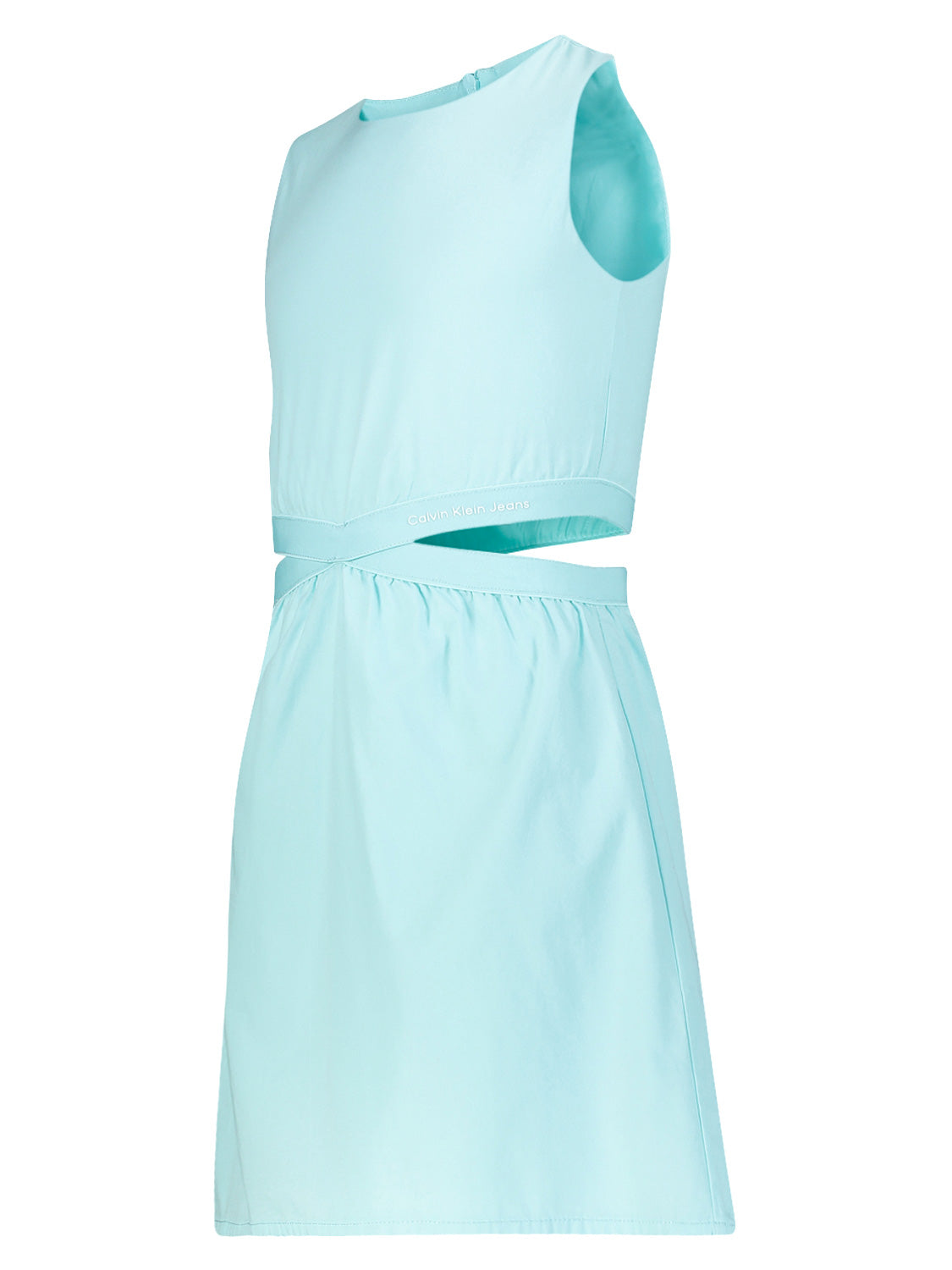 Calvin Klein Kids dress Minimalistic Tape Turquoise in Turquoise 6902718832-4.jpg | NICKIS.com