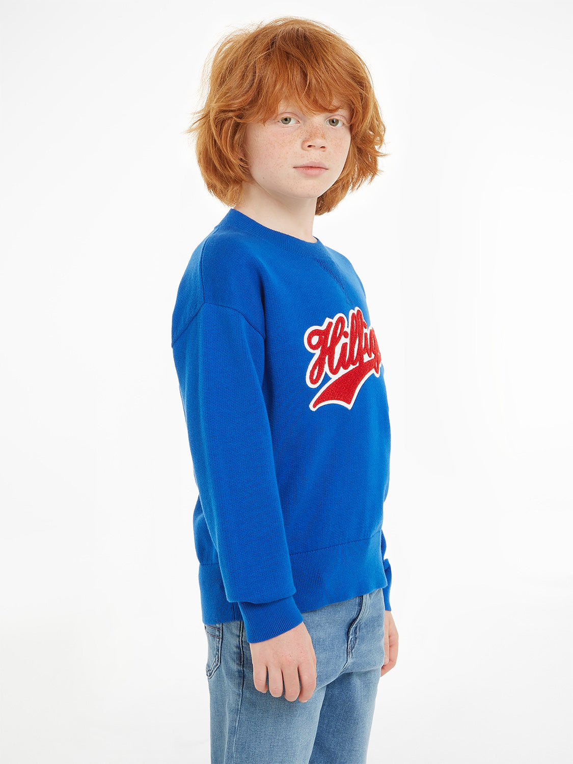 Tommy Hilfiger Kids Sweaters Blue in Blue 6902814524-2.jpg | NICKIS.com