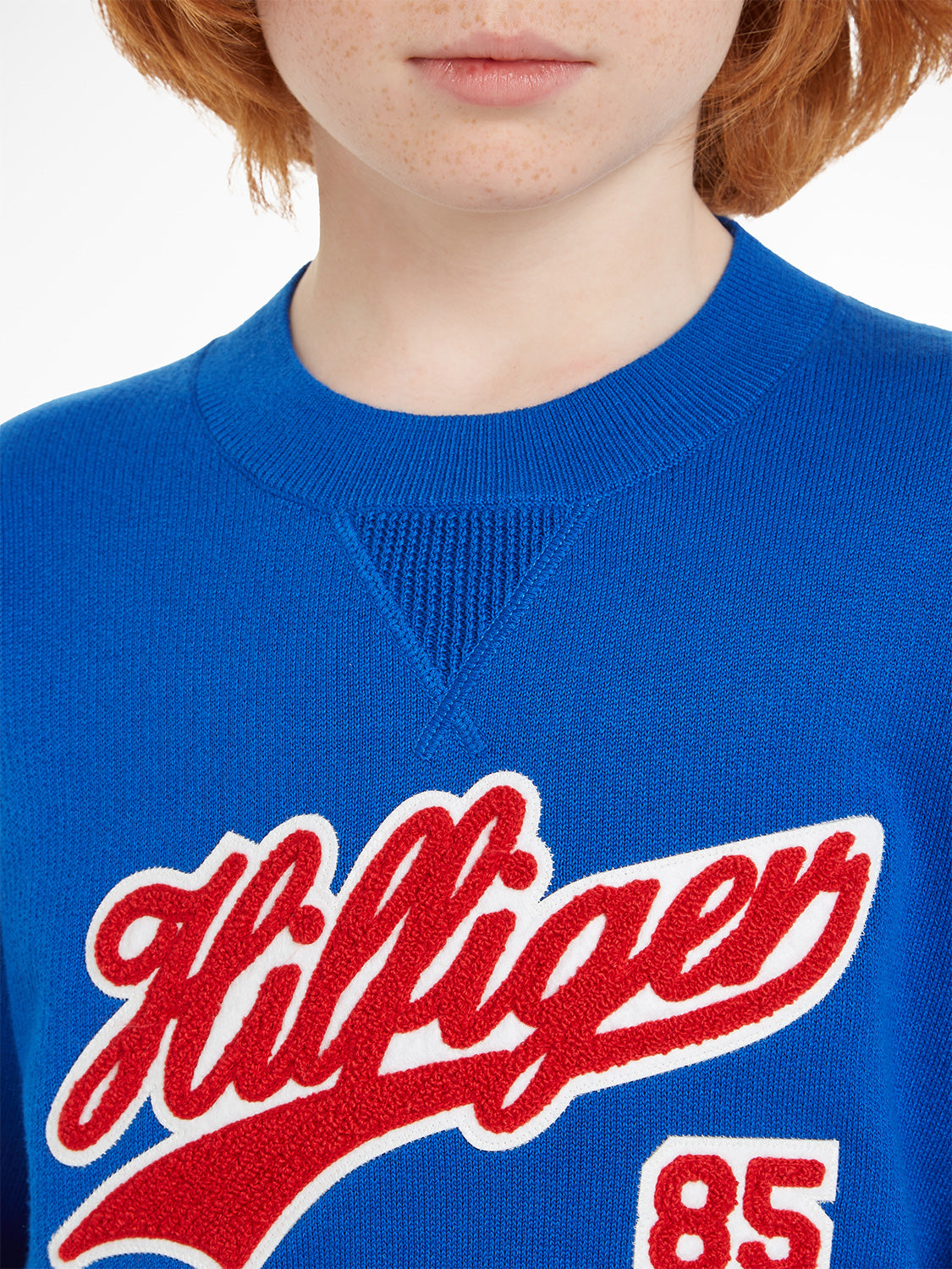 Tommy Hilfiger Kids Sweaters Blue in Blue 6902814524-8.jpg | NICKIS.com