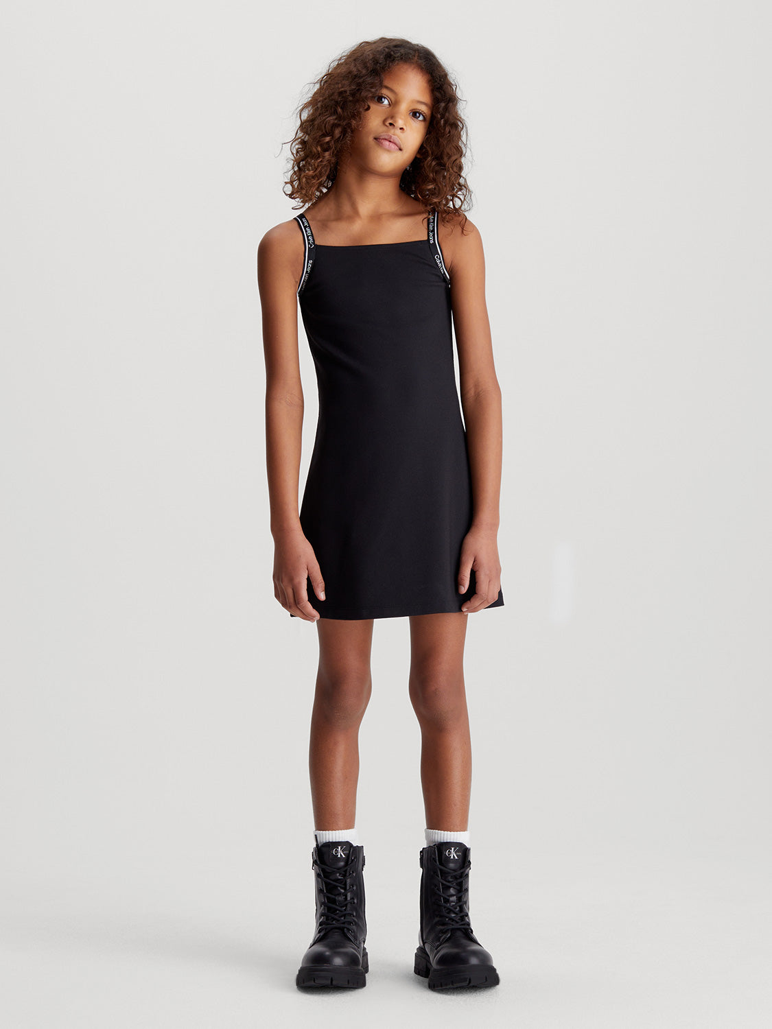 Calvin Klein Kids dress Logo Tape Strap Punt  in  6902819832-2.jpg | NICKIS.com