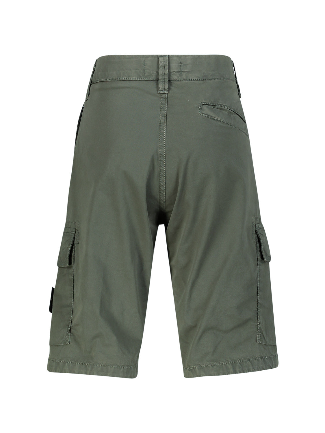 STONE ISLAND JUNIOR Kids Shorts Olive Green in Olive Green 6902919322-5.jpg | NICKIS.com