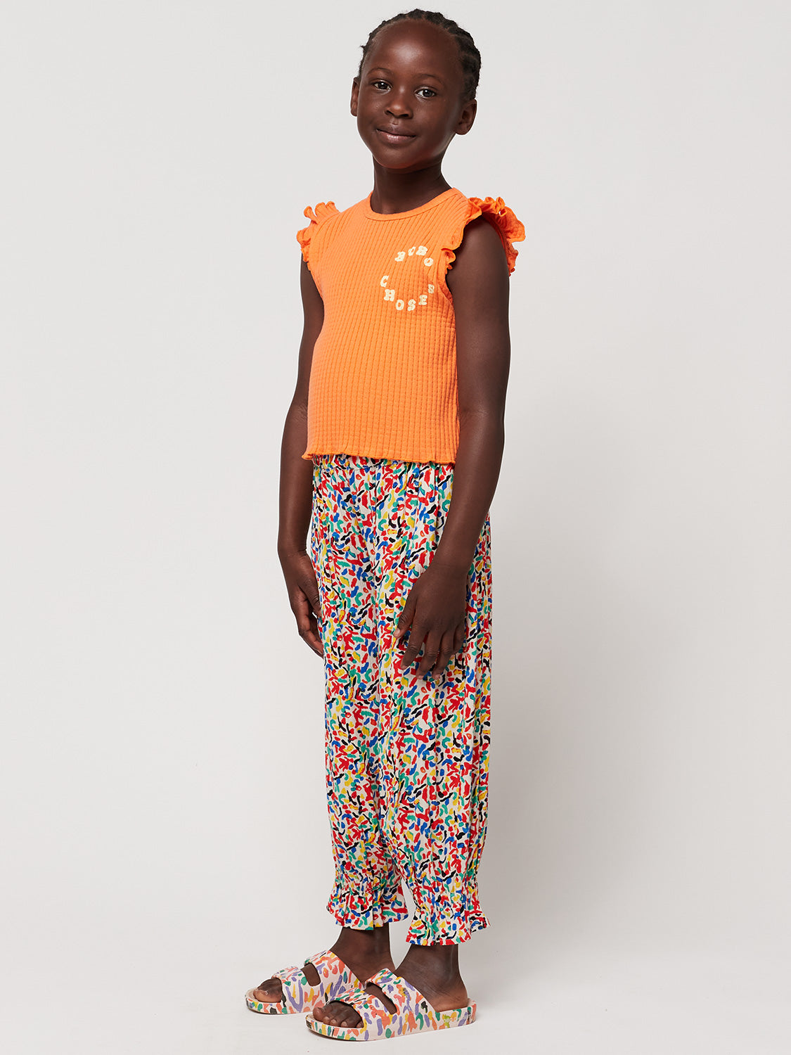 Bobo Choses Kids pants Confetti Multicoloured in Multicoloured 6902938527-3.jpg | NICKIS.com