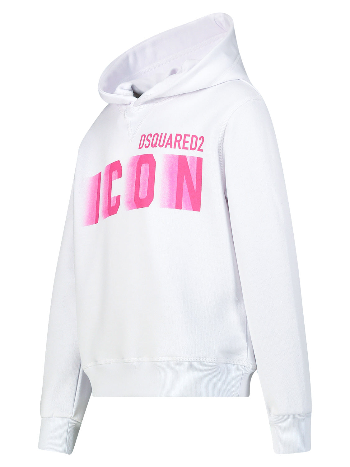 DSQUARED2 Kids hoodie Relax-icon White in White 6902939226-4.jpg | NICKIS.com