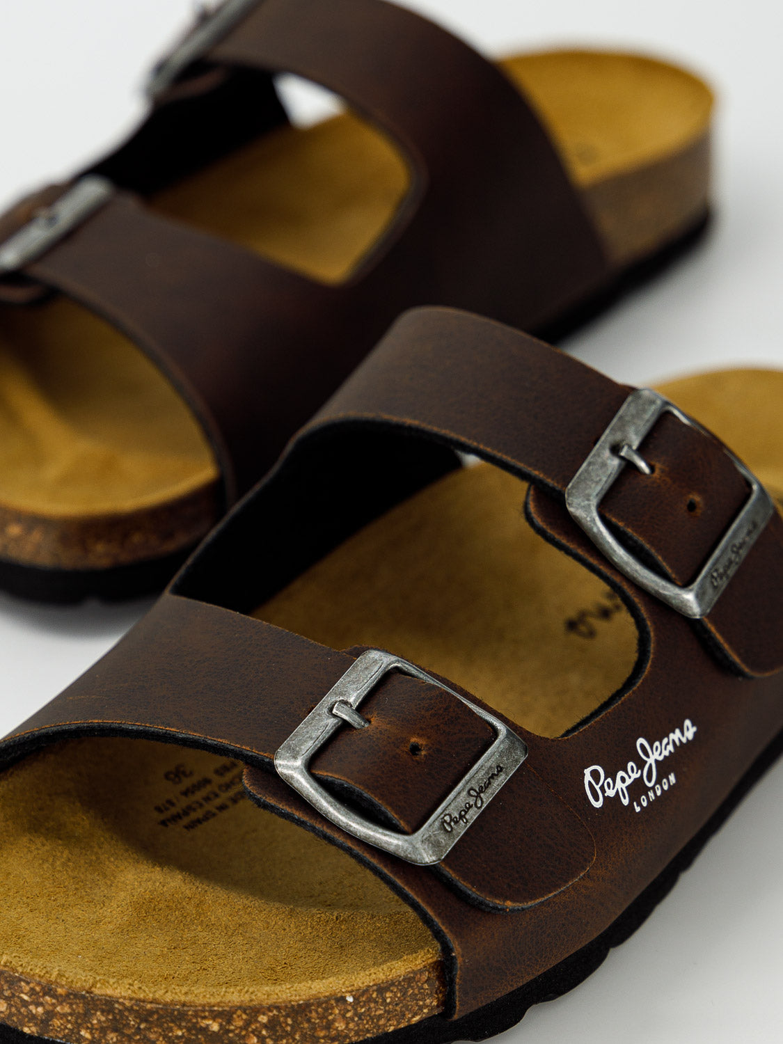 Pepe Jeans Kids Slides Brown in Brown 6902955090-7.jpg | NICKIS.com