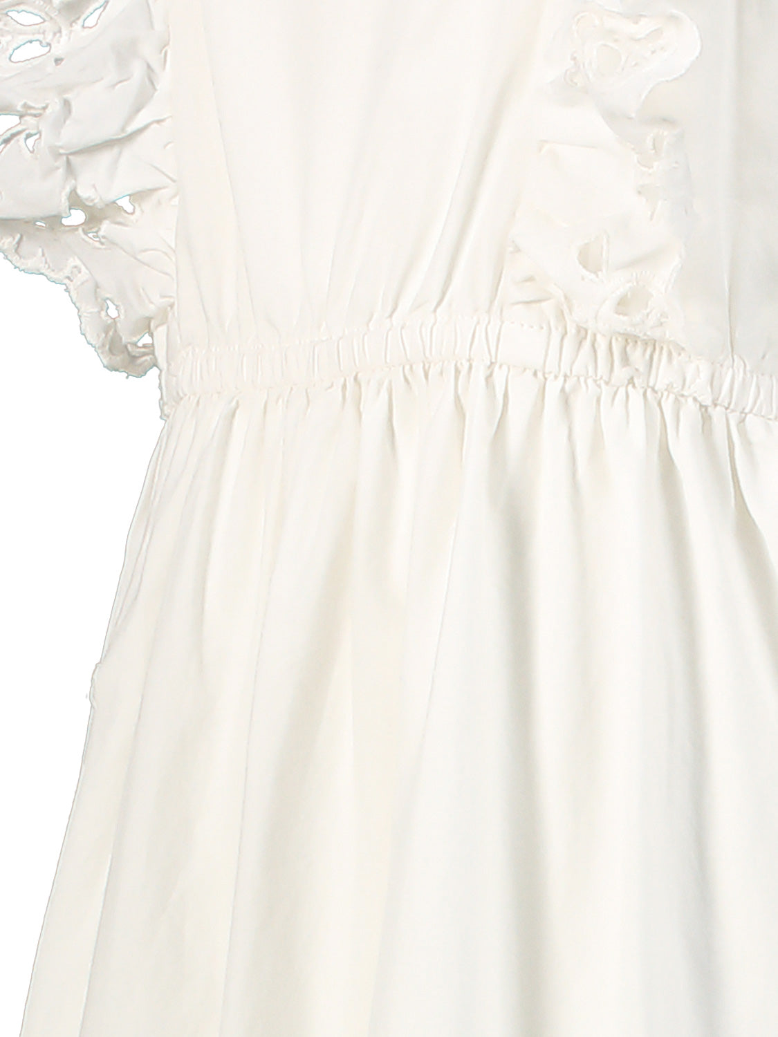 Molo Kids dress Ceelos White in White 6902971455-6.jpg | NICKIS.com