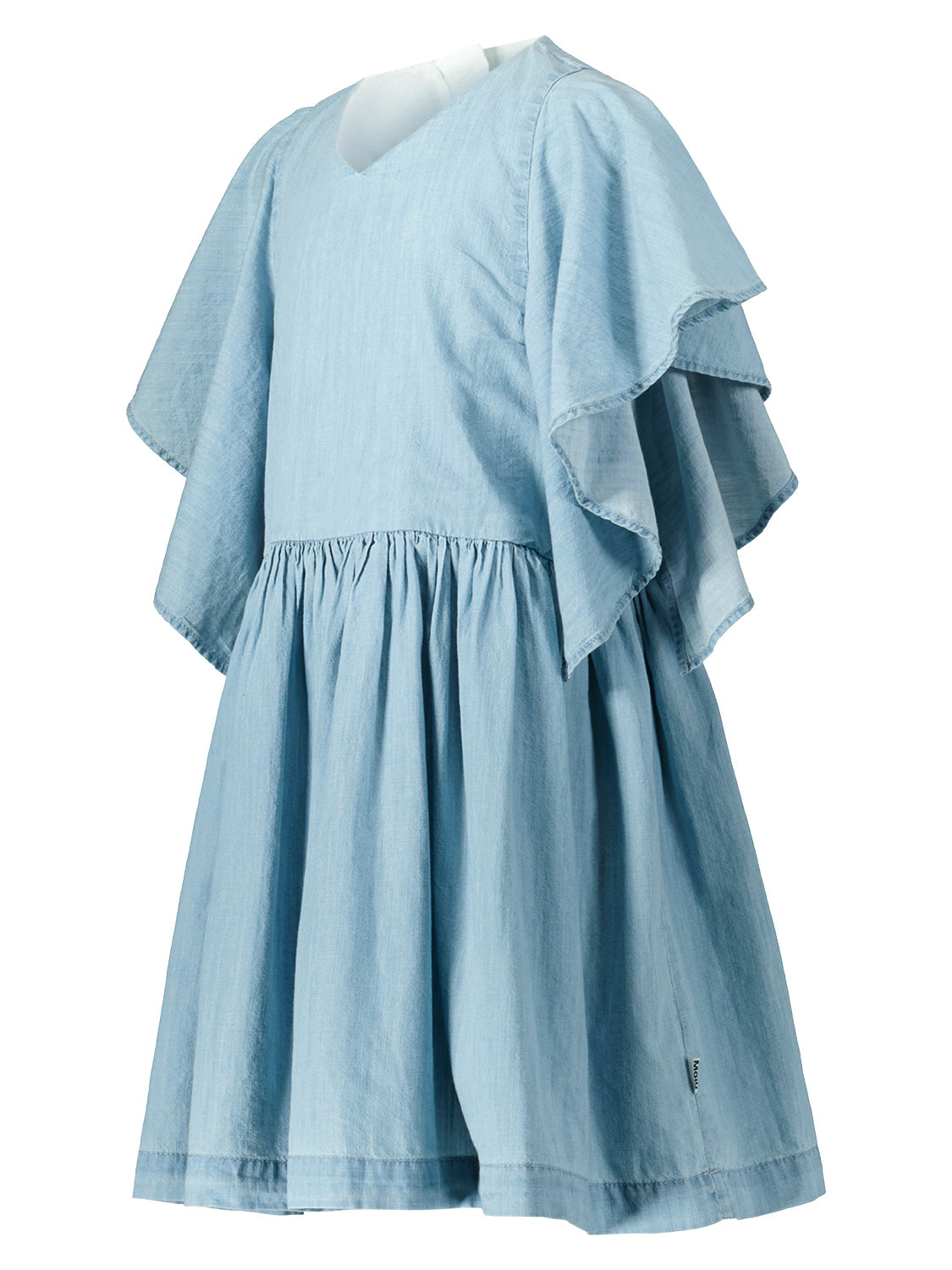 Molo Kids dress Christiana Blue in Blue 6902977821-4.jpg | NICKIS.com