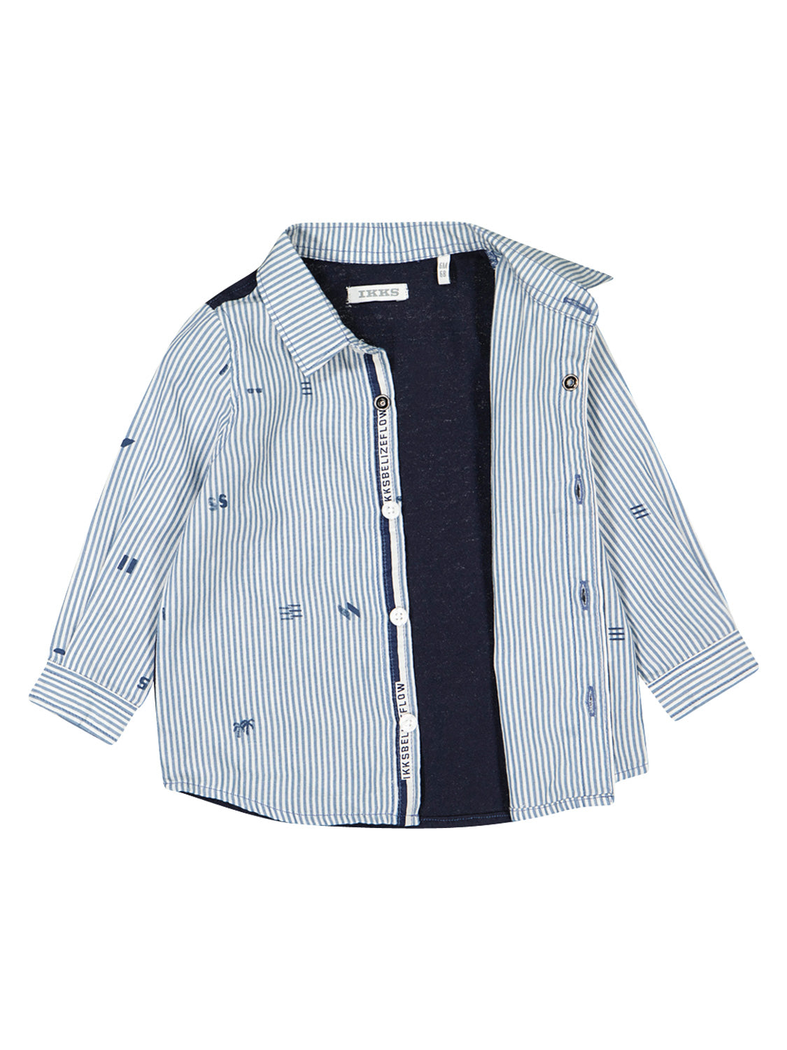 IKKS Kids shirt Blue in Blue 6902978788-4.jpg | NICKIS.com