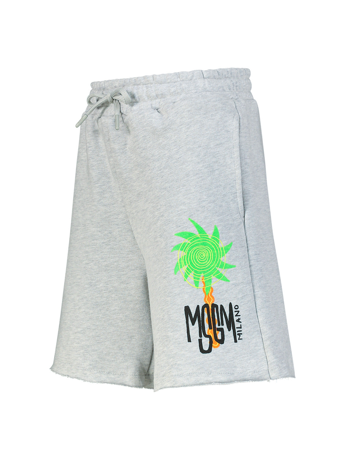 MSGM Kids Sweatshorts Grey in Grey 6903031742-4.jpg | NICKIS.com