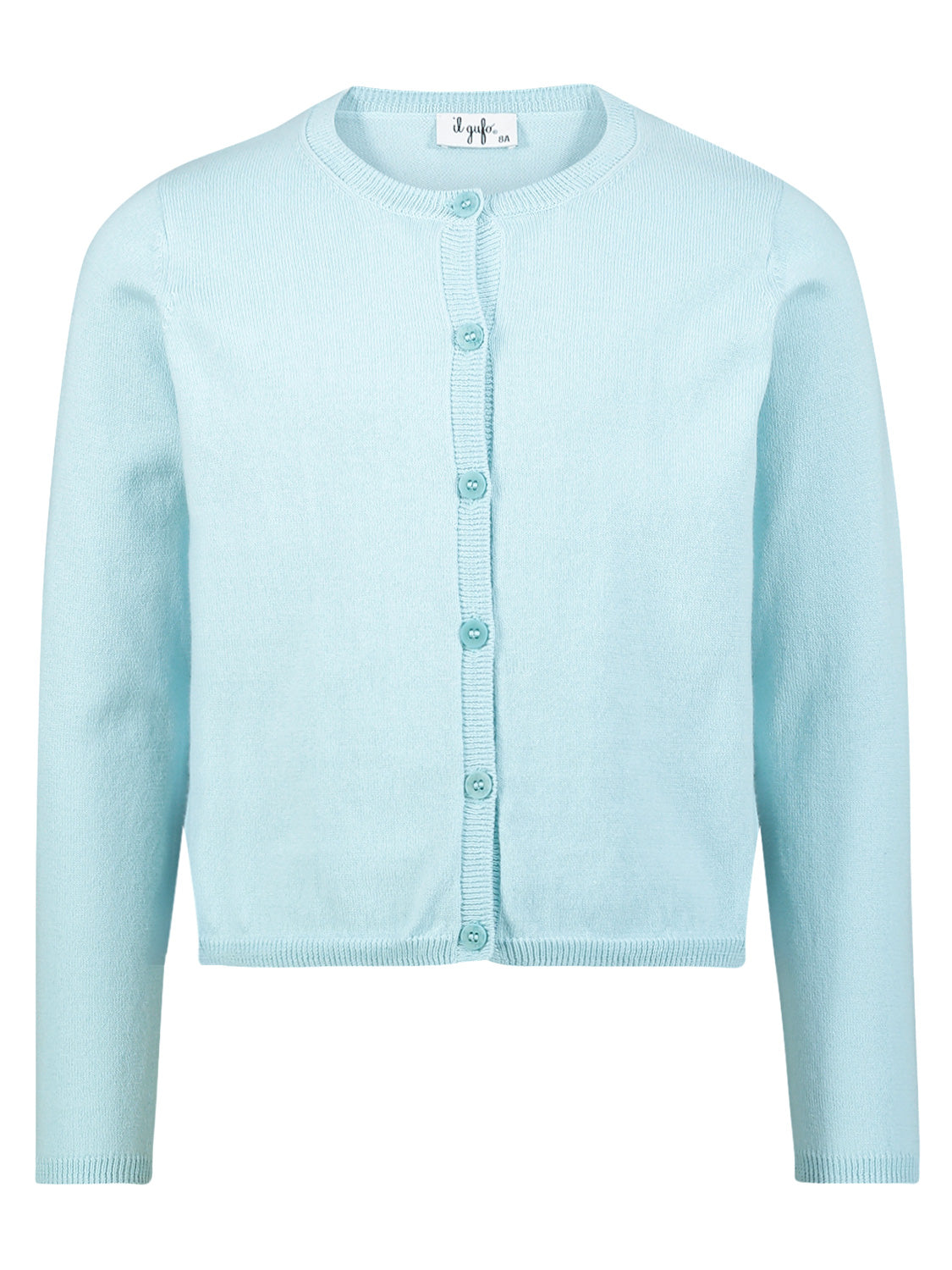 Il Gufo Kids cardigan Turquoise in Turquoise 6903084778-1.jpg | NICKIS.com