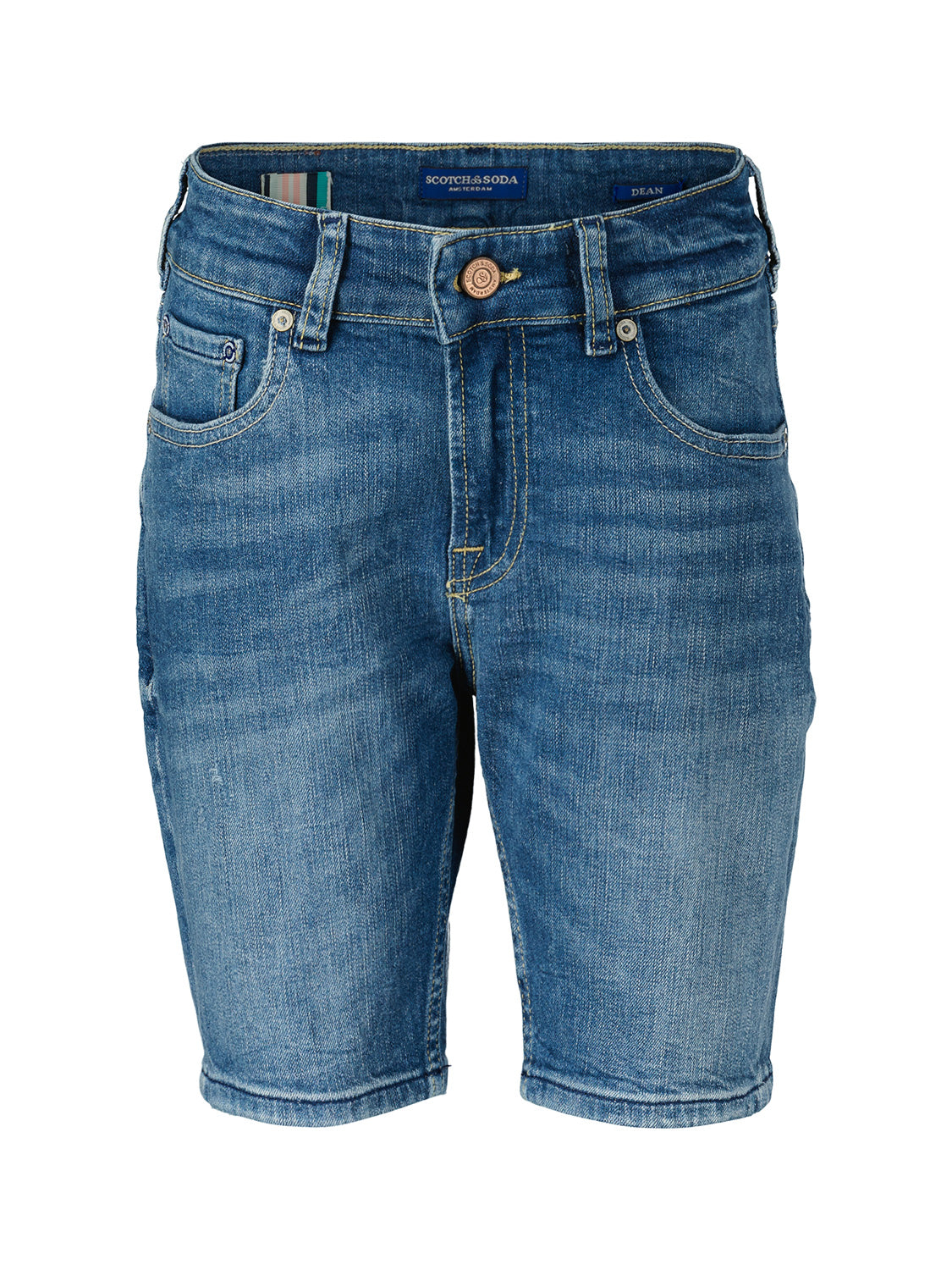 Scotch & Soda Kids Shorts Dean - loose fit Blue in Blue 6903112800-1.jpg | NICKIS.com