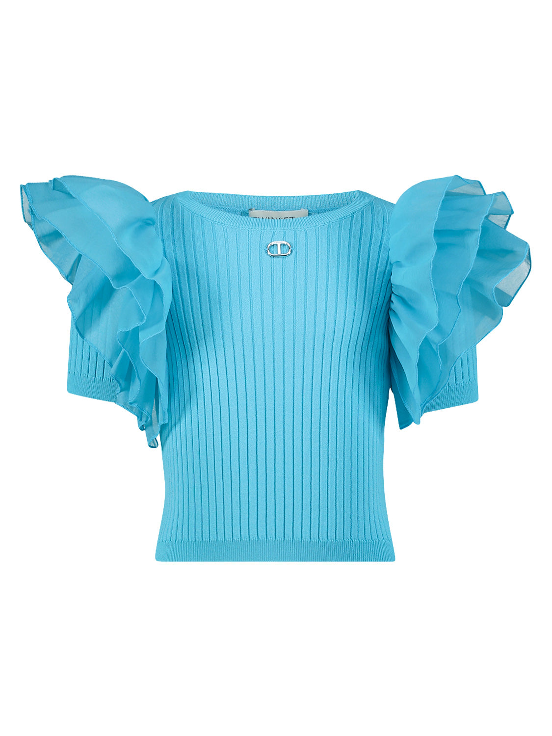 TWINSET Kids top Blue in Blue 6903115568-1.jpg | NICKIS.com