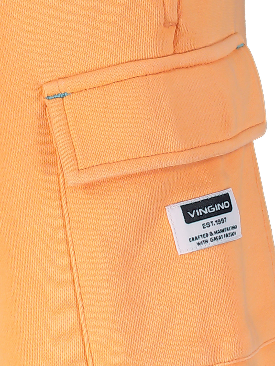 Vingino Kids Sweatshorts Rolfi Orange in Orange 6903168720-6.jpg | NICKIS.com