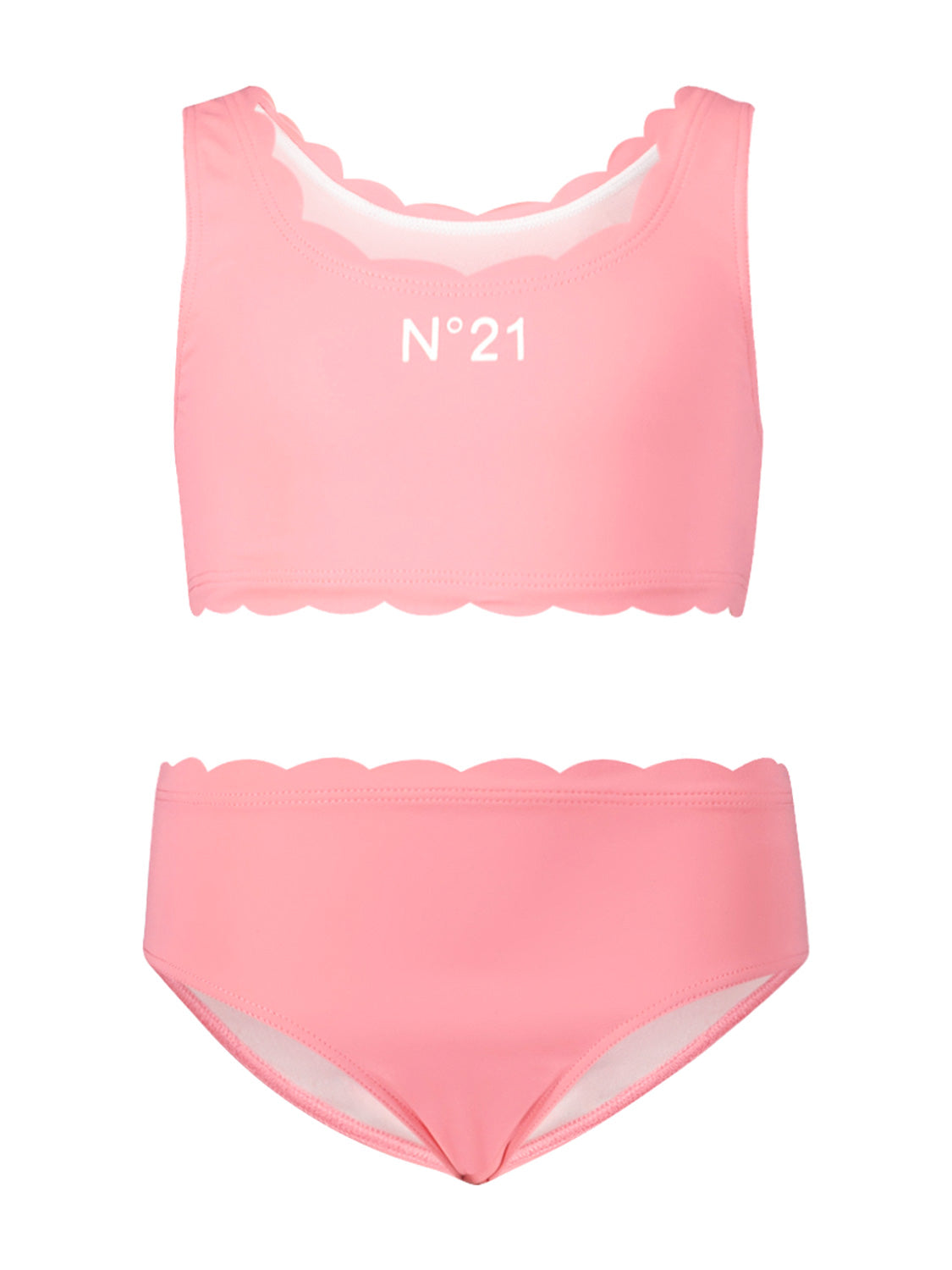 N°21 Kids bikini Coral in Coral 6903170659-1.jpg | NICKIS.com