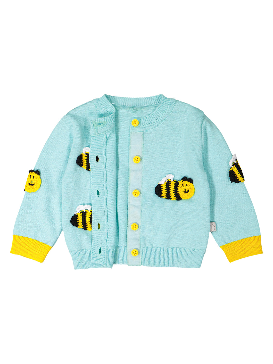 Stella McCartney Kids Kids cardigan Turquoise in Turquoise 6903405120-4.jpg | NICKIS.com