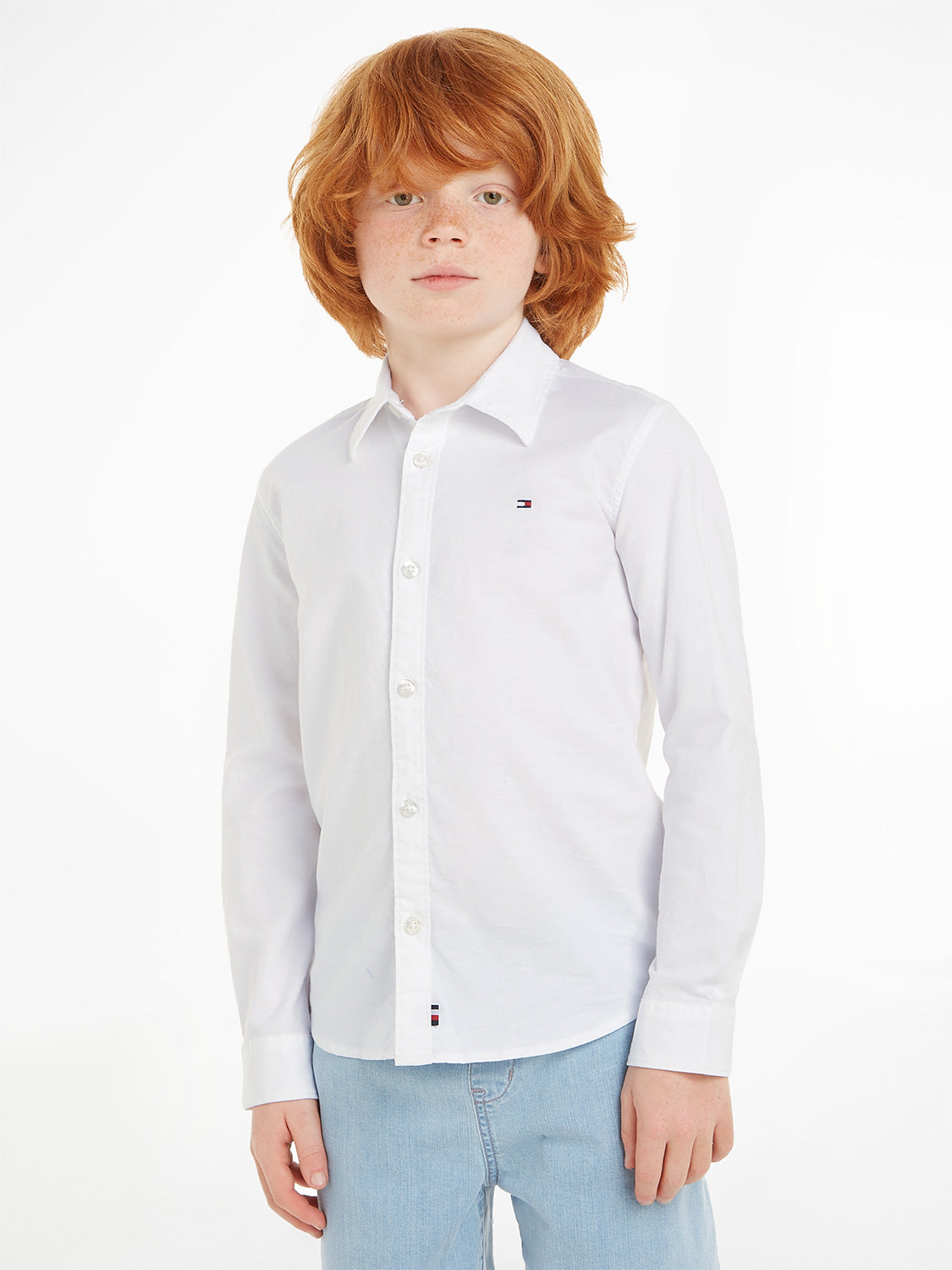 Tommy Hilfiger Kids shirt White in White 6903423479-2.jpg | NICKIS.com