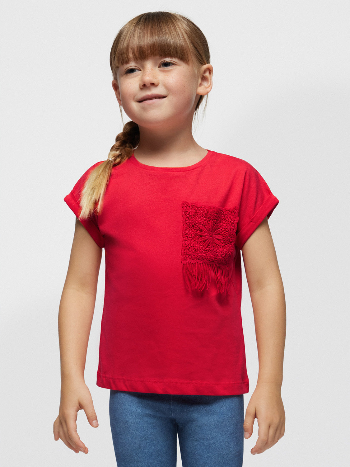 Mayoral Kids t-shirt Red in Red 6903430813-2.jpg | NICKIS.com