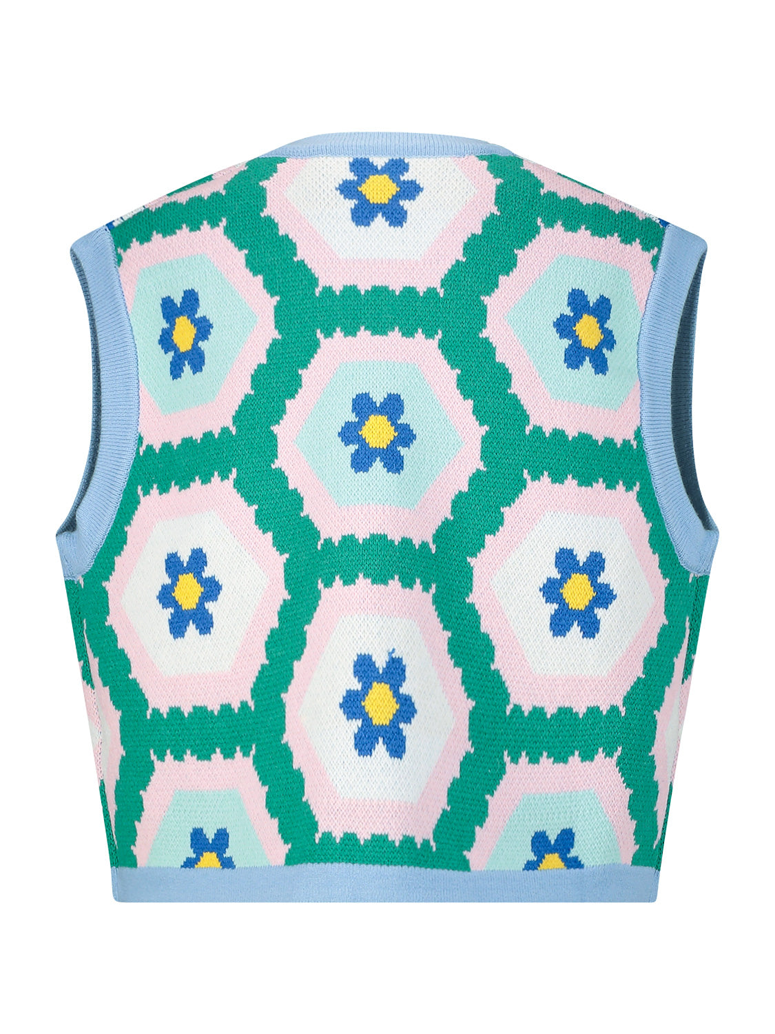 INDEE Kids vest Pampelune Blue in Blue 6903583641-5.jpg | NICKIS.com