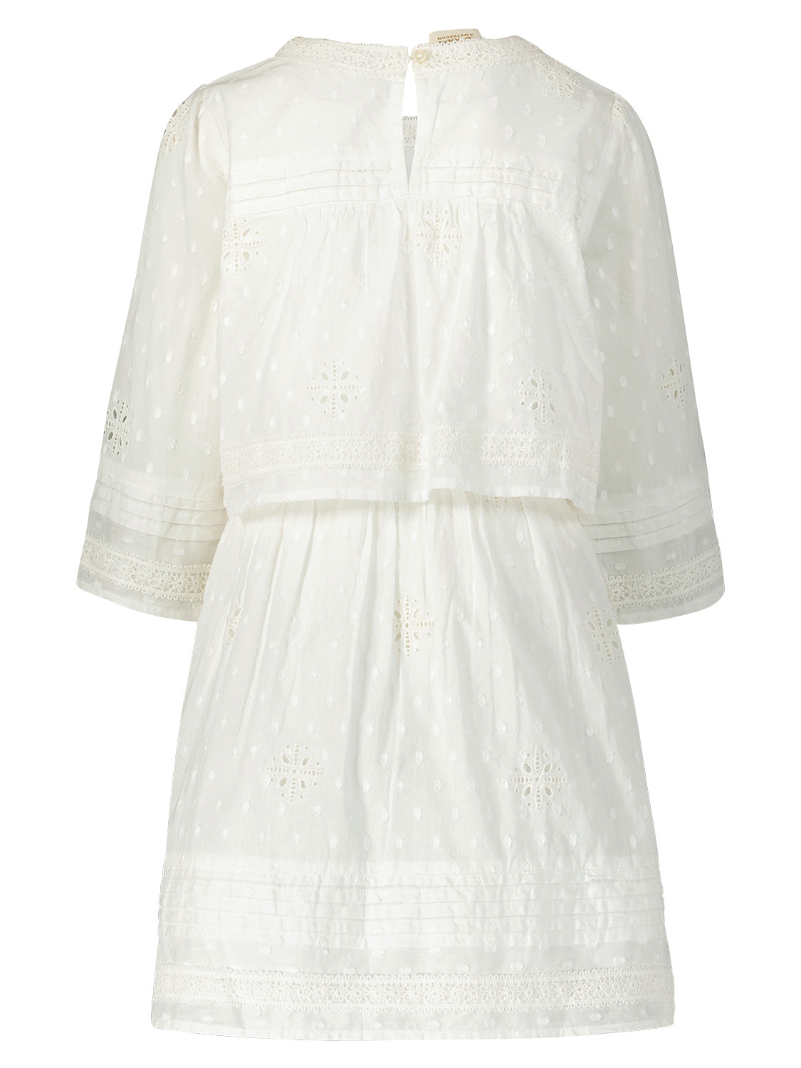 Scotch & Soda Kids dress White in White 6903591627-4.jpg | NICKIS.com