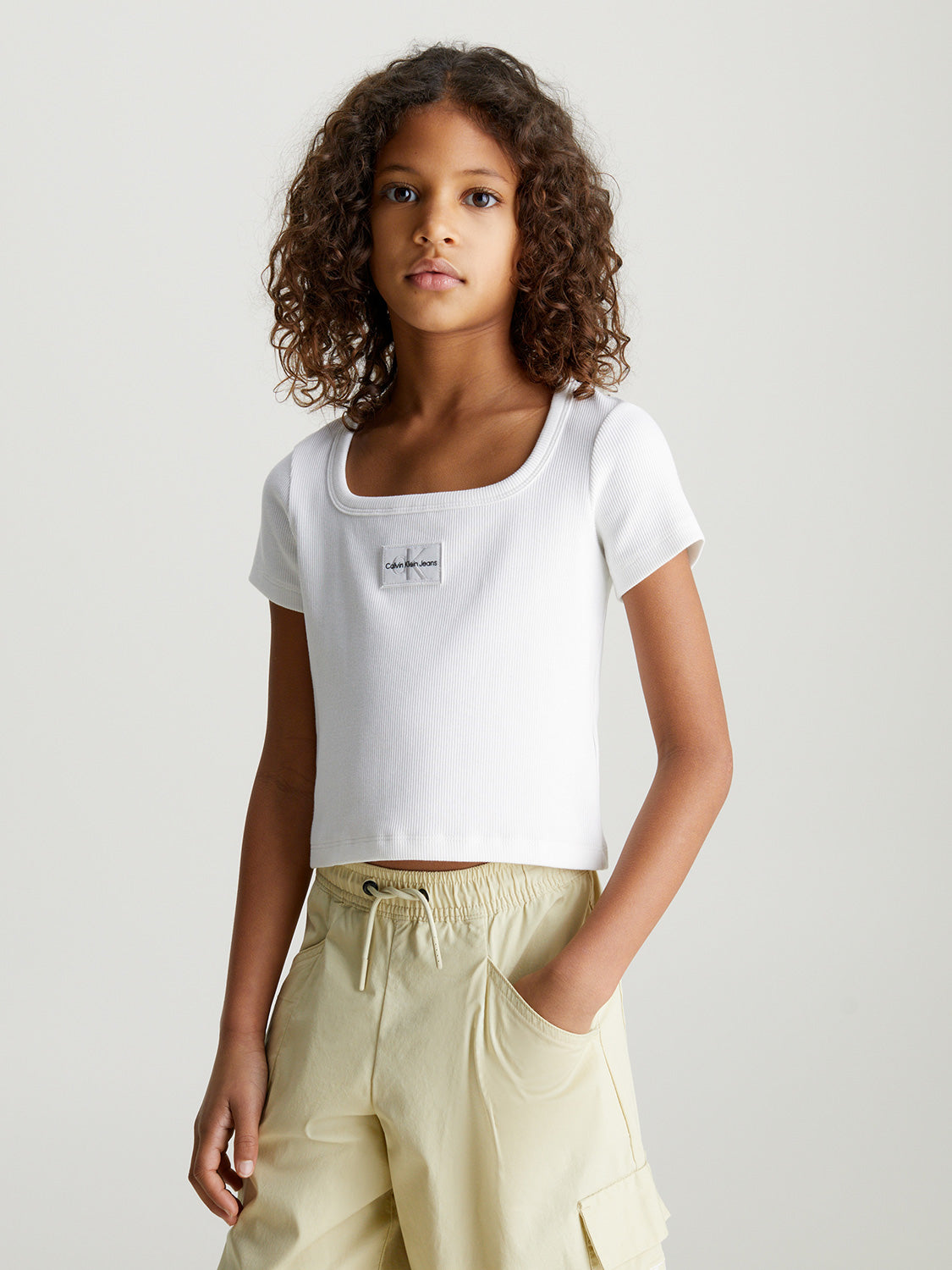 Calvin Klein Kids t-shirt White in White 6903604732-2.jpg | NICKIS.com