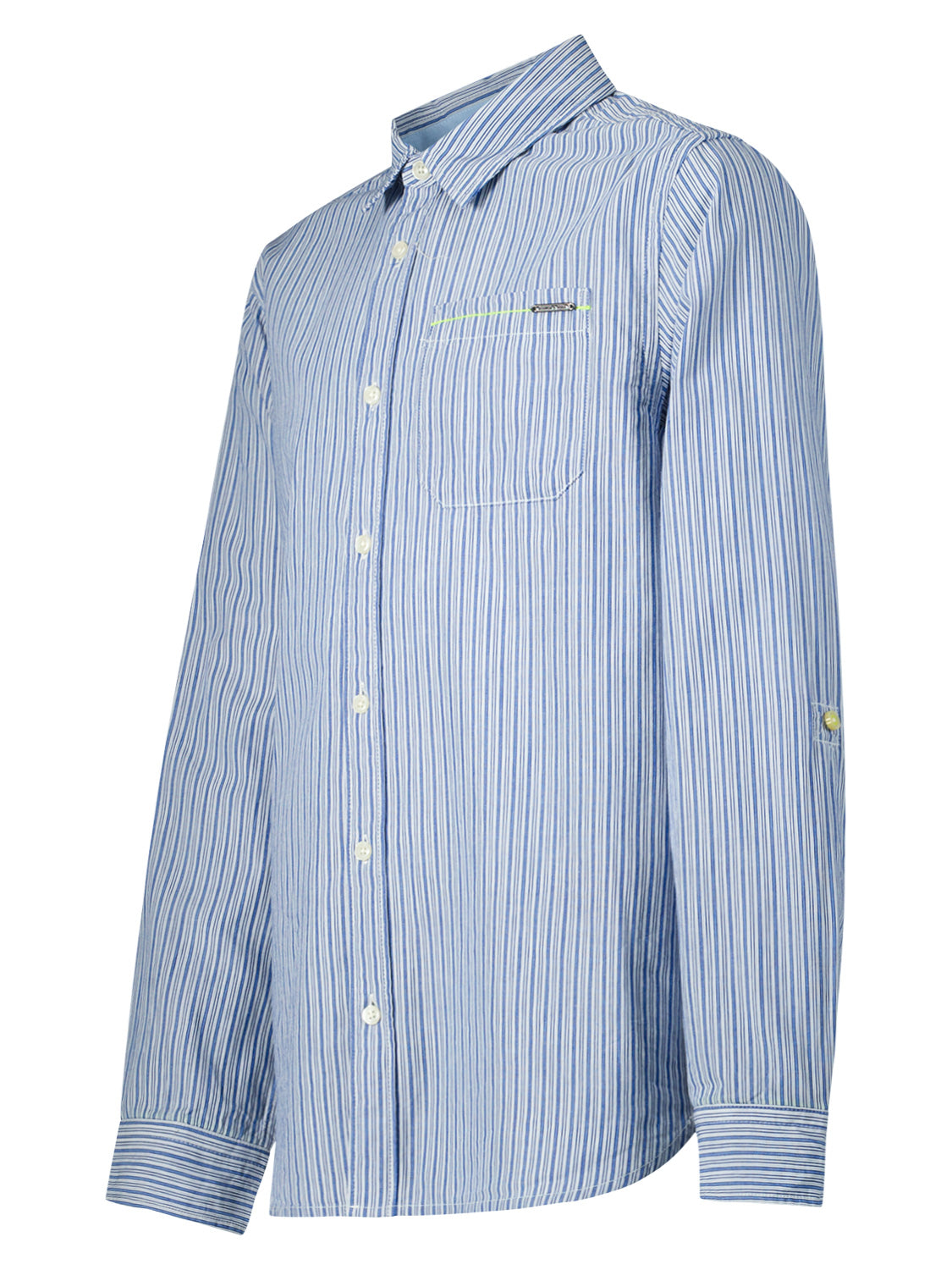 Scotch & Soda Kids shirt Blue in Blue 6903609919-4.jpg | NICKIS.com