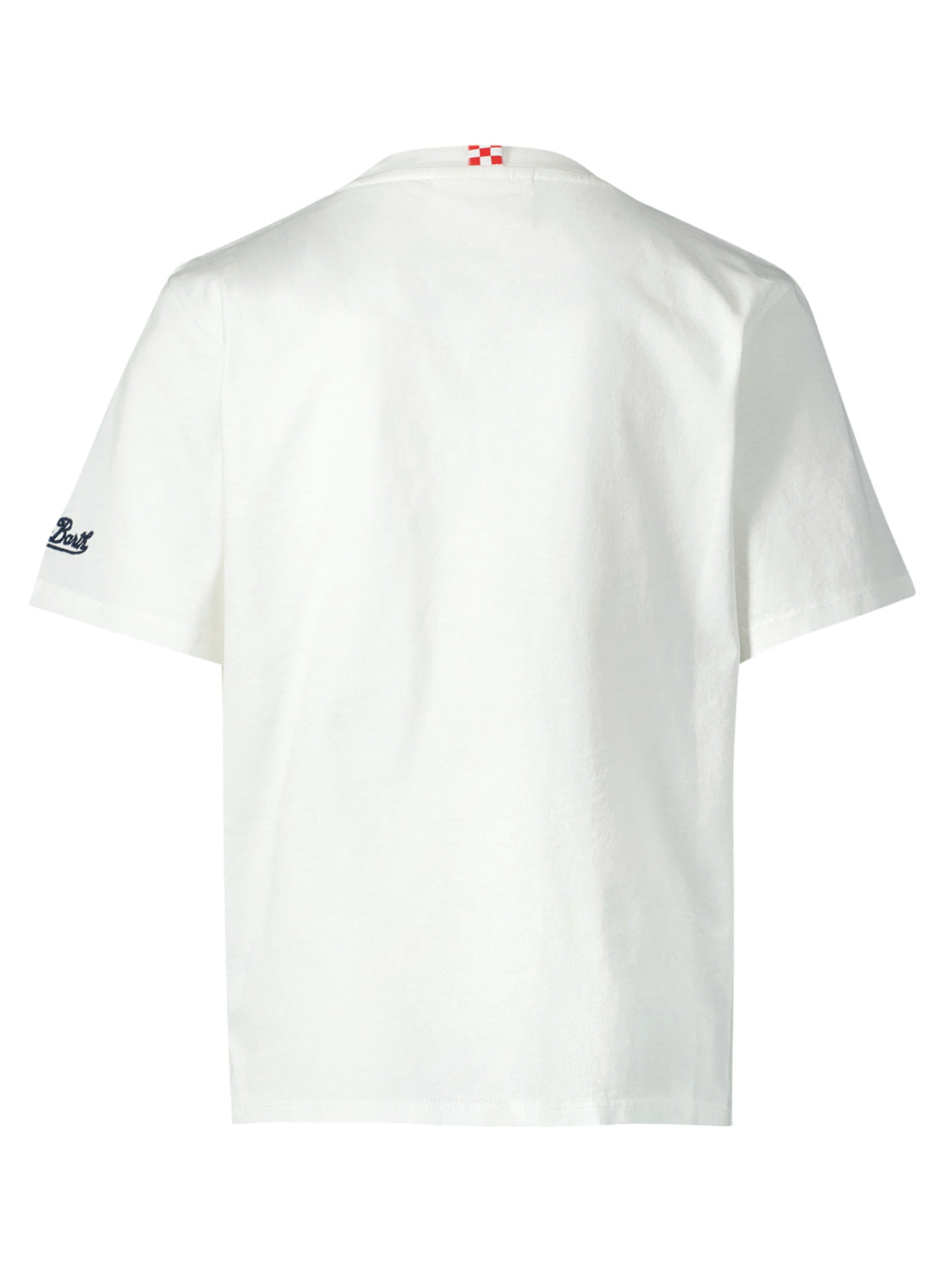 MC2 Saint Barth Kids t-shirt White in White 6903644196-5.jpg | NICKIS.com