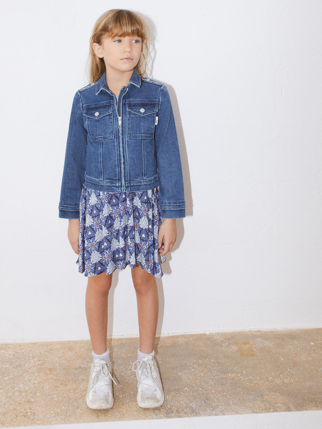 IKKS Kids skirt Blue in Blue 6903709980-2.jpg | NICKIS.com