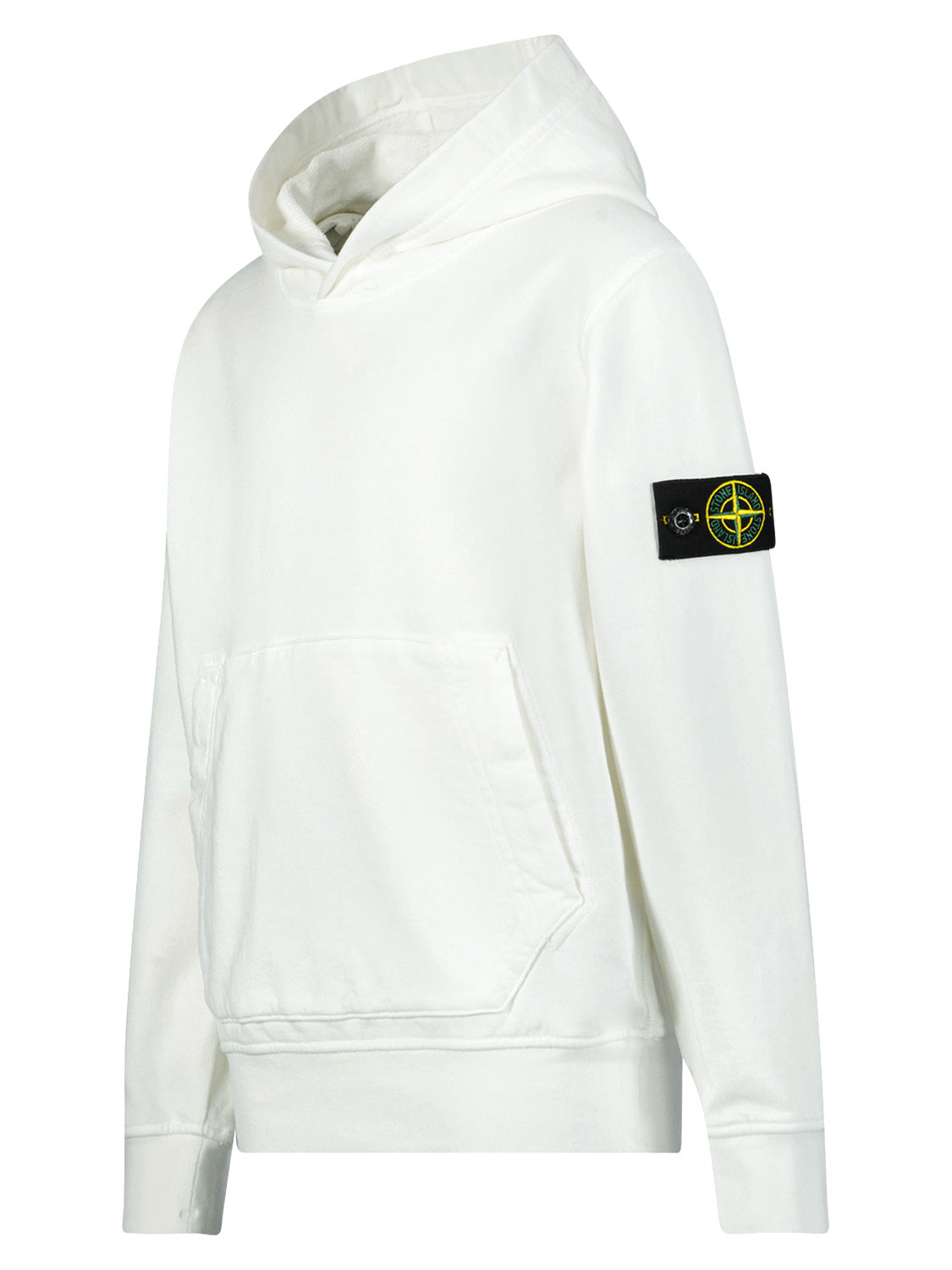 STONE ISLAND JUNIOR Kids hoodie White in White 6903720725-4.jpg | NICKIS.com