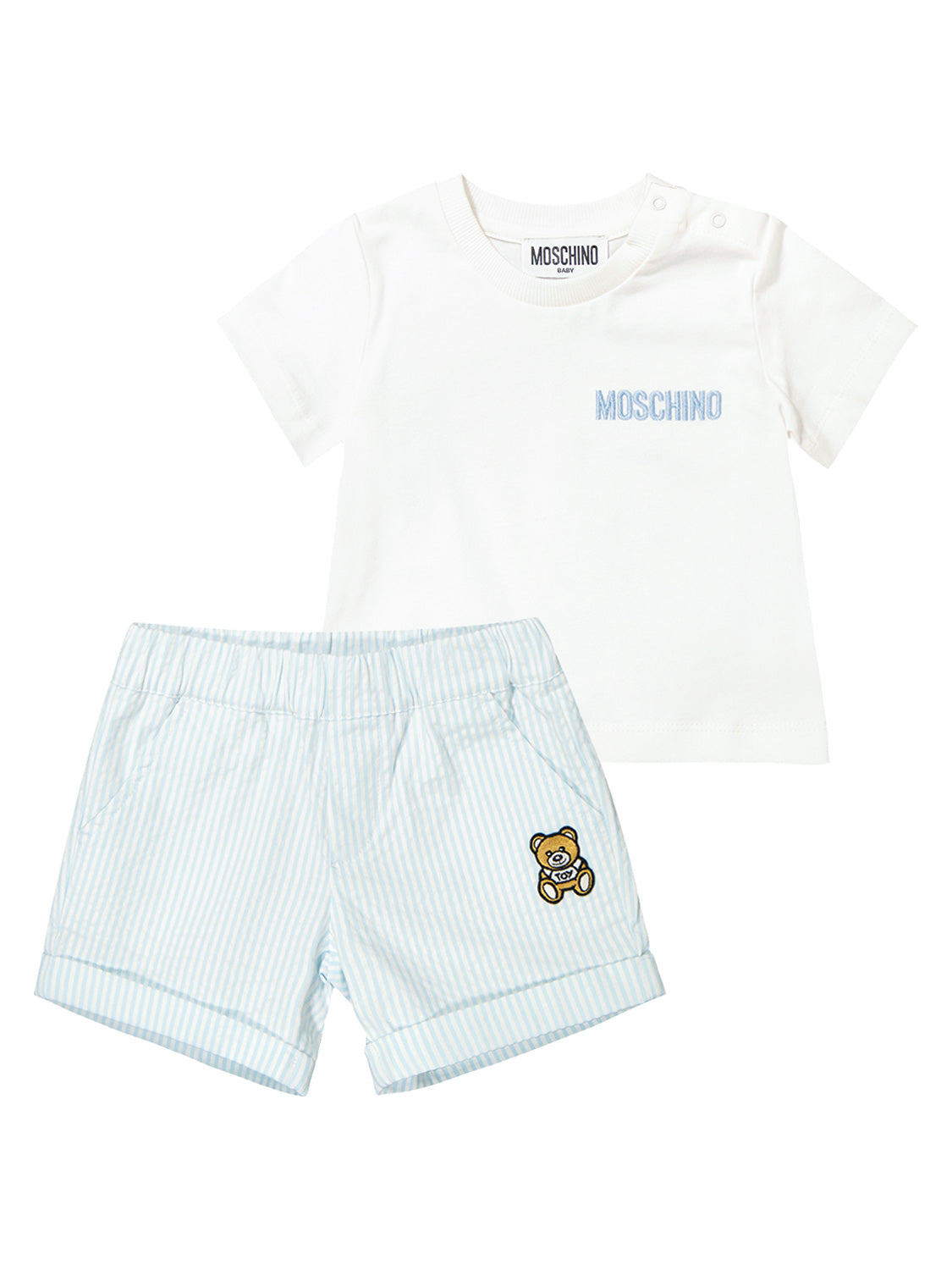 Moschino Kids clothing set White in White 6903738197-1.jpg | NICKIS.com