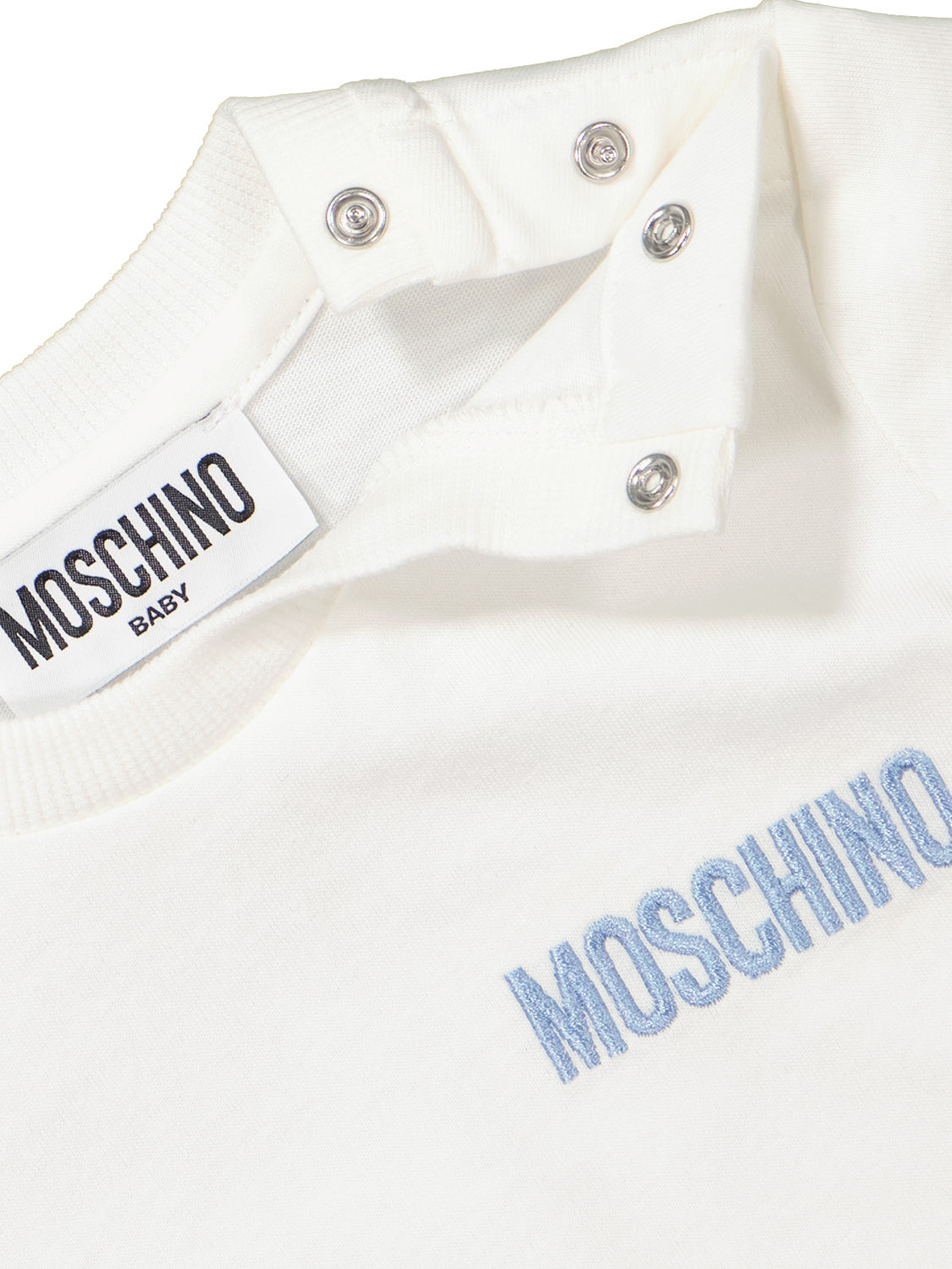 Moschino Kids clothing set White in White 6903738197-8.jpg | NICKIS.com