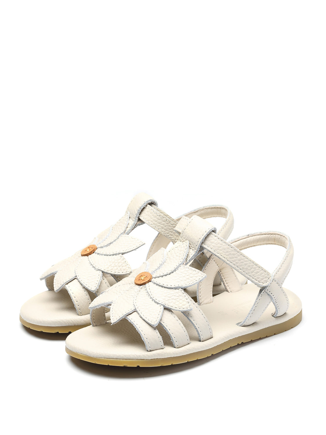 Donsje Amsterdam Kids sandals Iles | Daisy White in White 6903784232-2.jpg | NICKIS.com