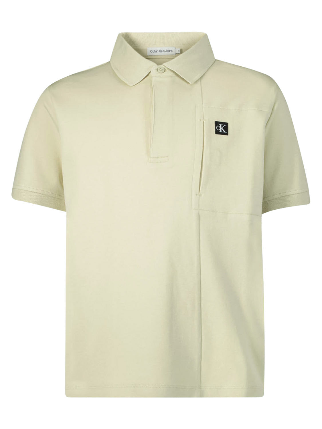 Calvin Klein Kids Polo Shirt Beige in Beige 6903832239-1.jpg | NICKIS.com