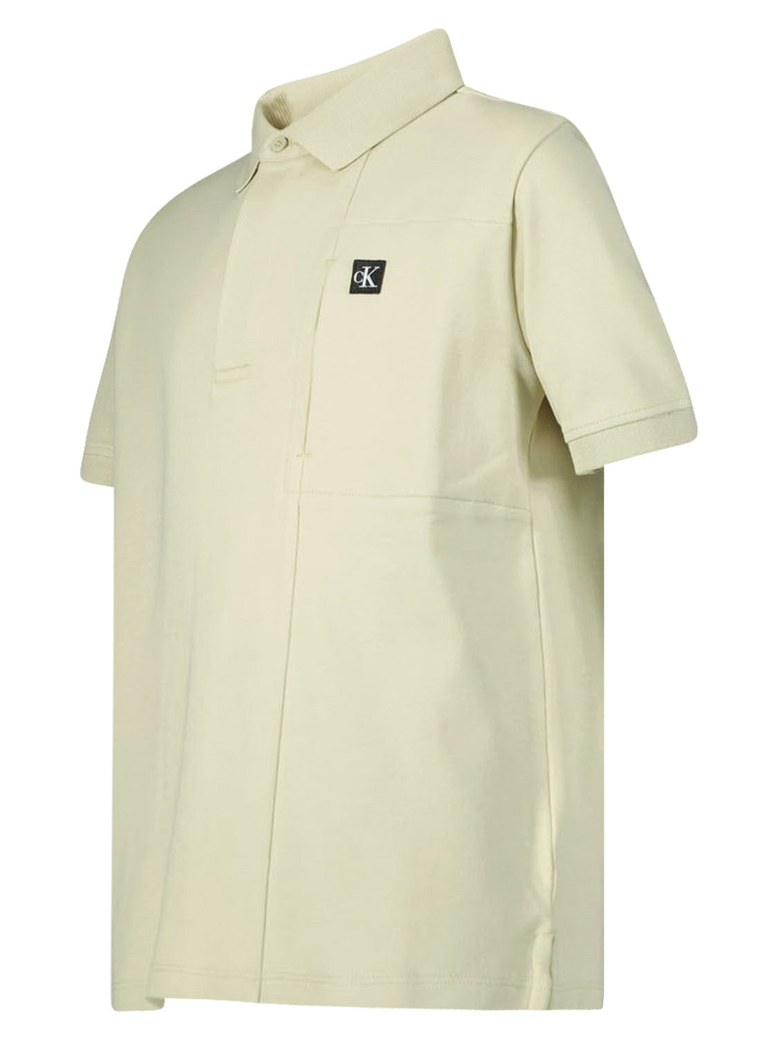 Calvin Klein Kids Polo Shirt Beige in Beige 6903832239-4.jpg | NICKIS.com