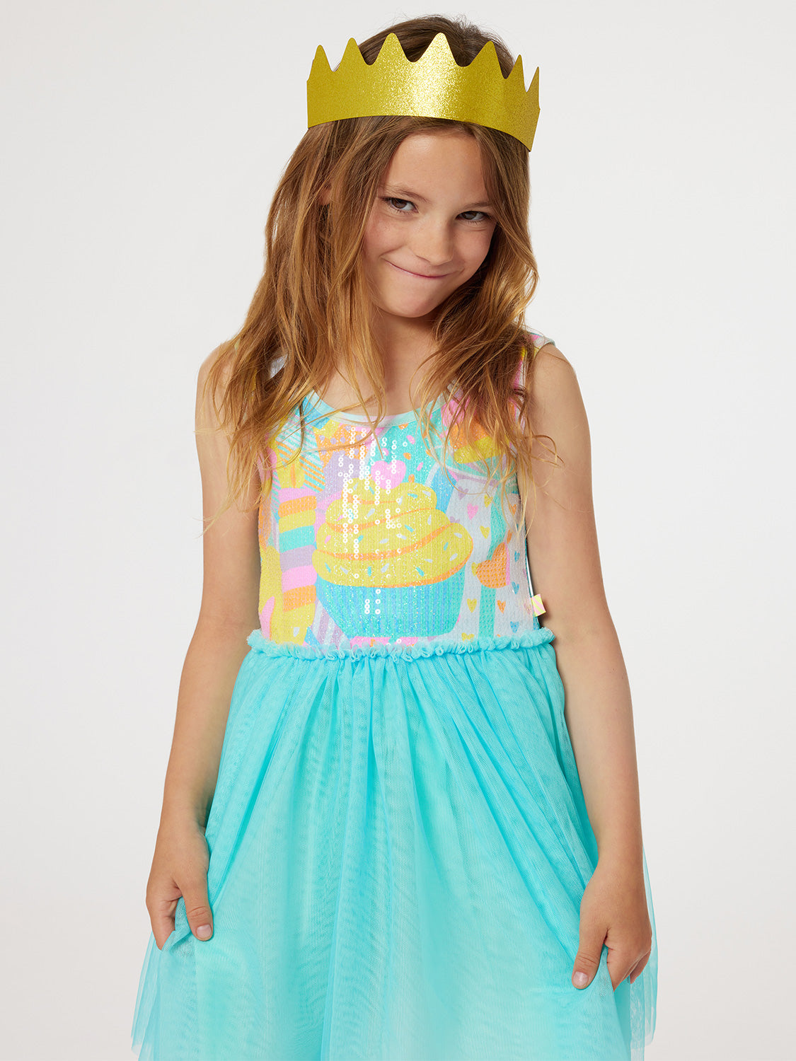 Billieblush Kids dress Blue in Blue 6903877773-2.jpg | NICKIS.com