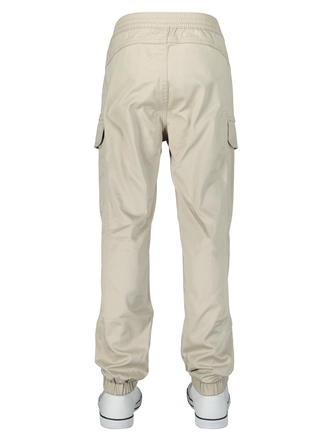 Calvin Klein Kids Cargo Trousers Sateen Cargo Beige in Beige 6903906058-6.jpg | NICKIS.com