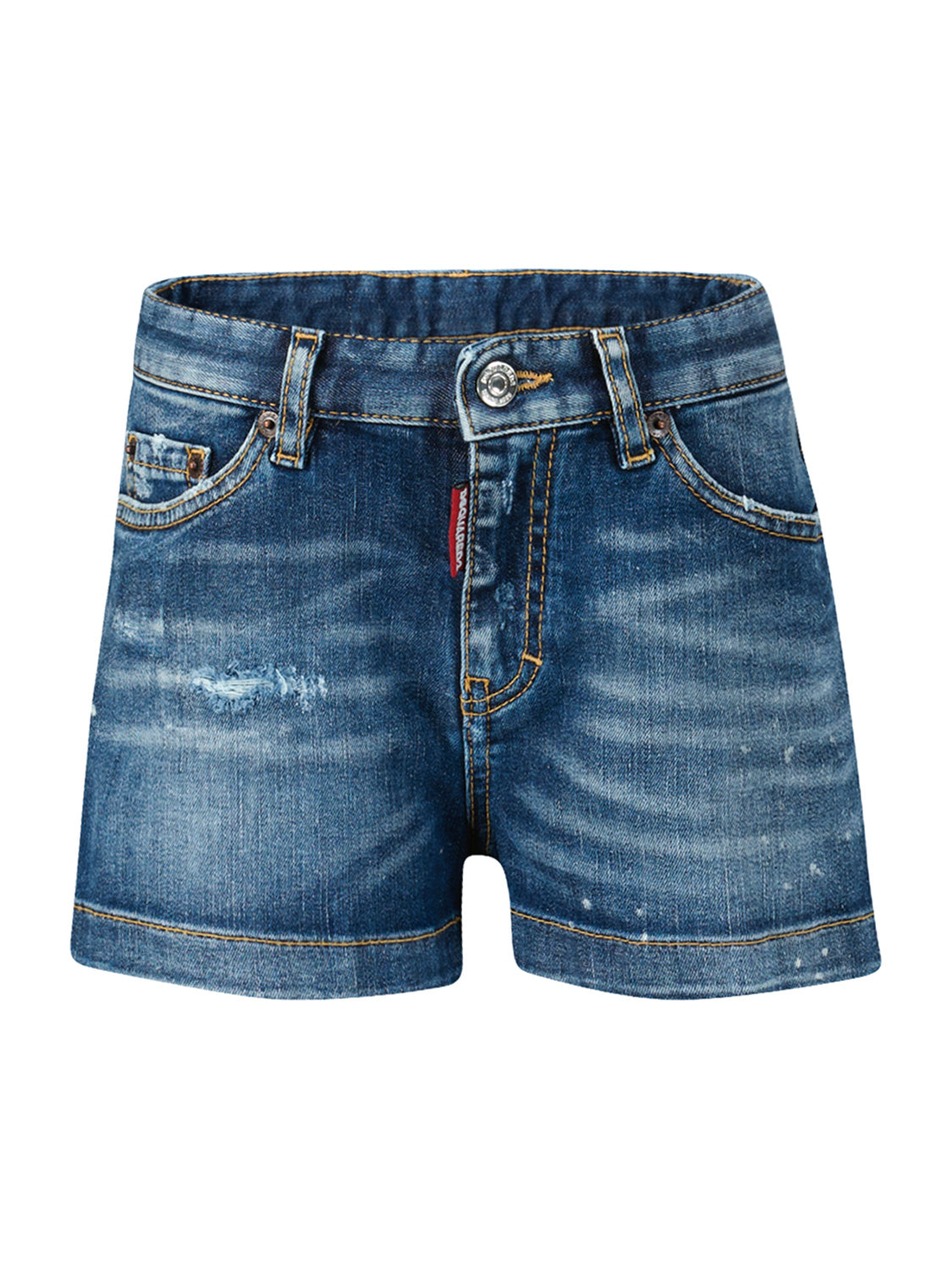 DSQUARED2 Kids Shorts Blue in Blue 6903918842-1.jpg | NICKIS.com