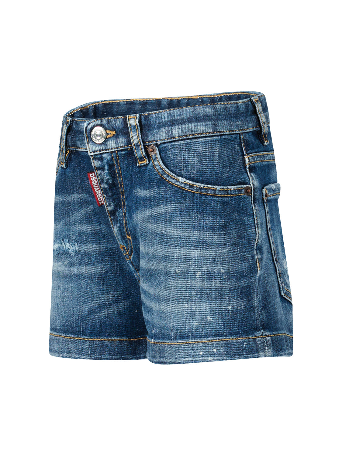 DSQUARED2 Kids Shorts Blue in Blue 6903918842-4.jpg | NICKIS.com