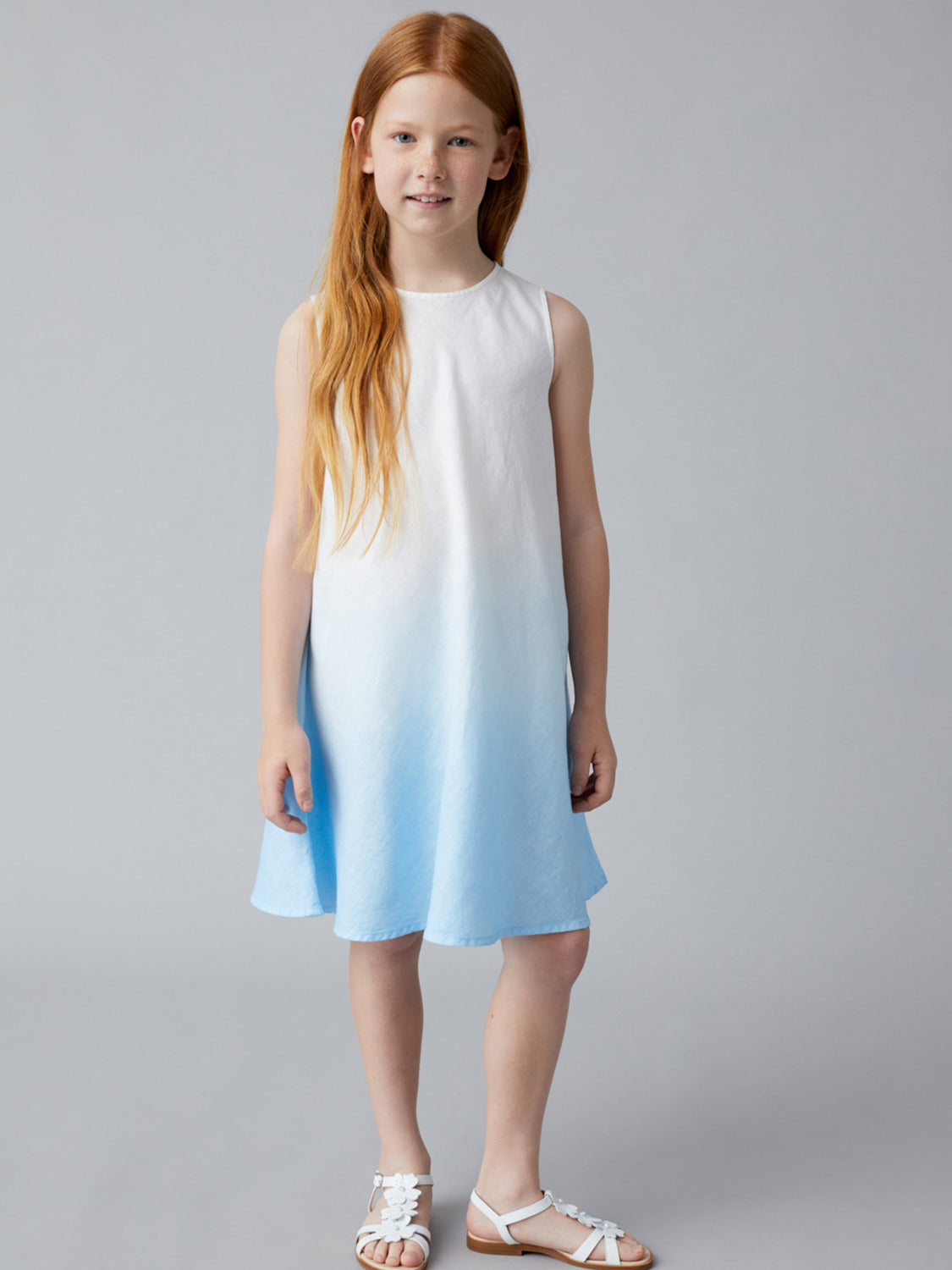 Il Gufo Kids dress Blue in Blue 6903931089-2.jpg | NICKIS.com