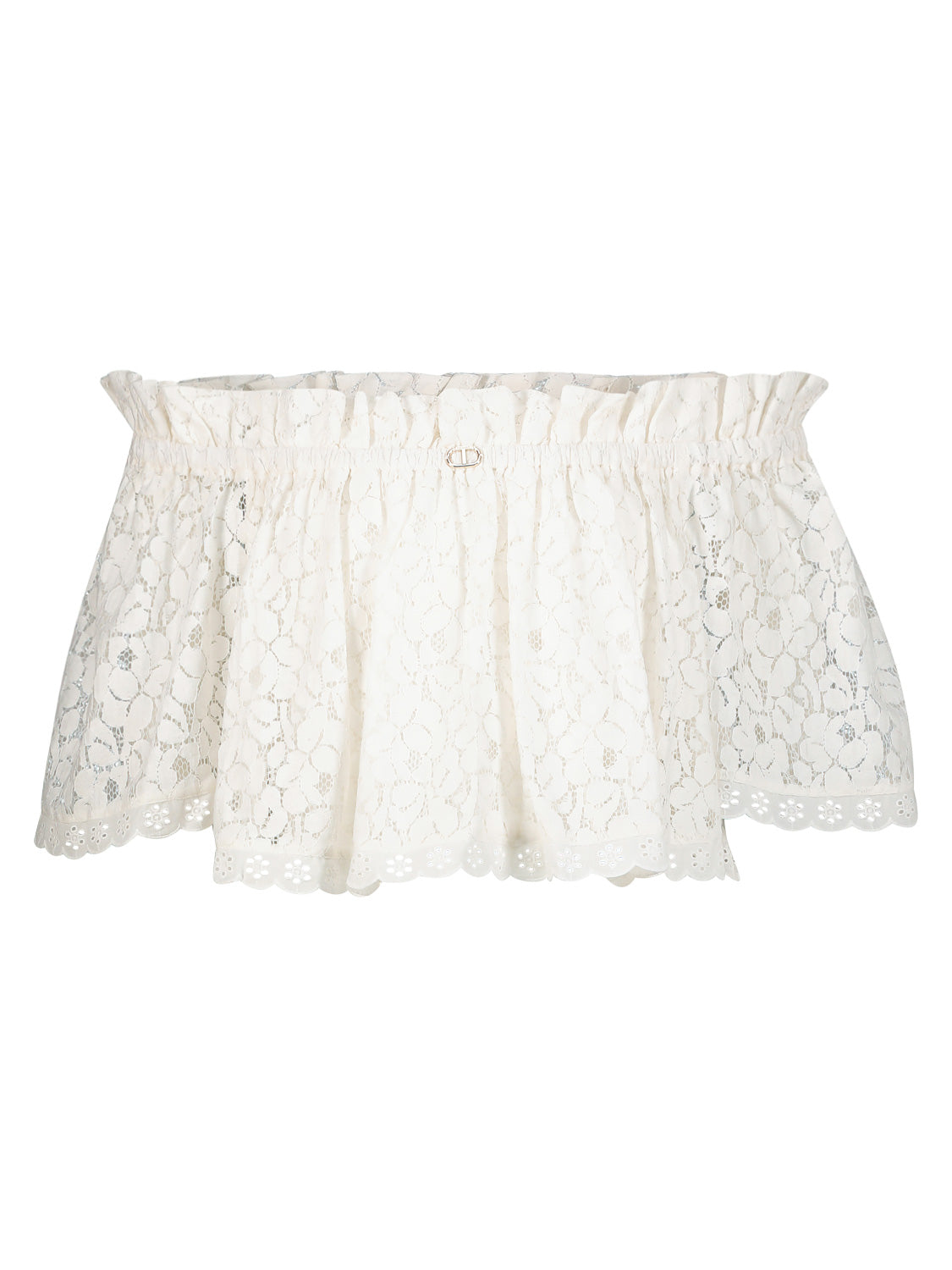 TWINSET Kids blouse White in White 6903935266-4.jpg | NICKIS.com