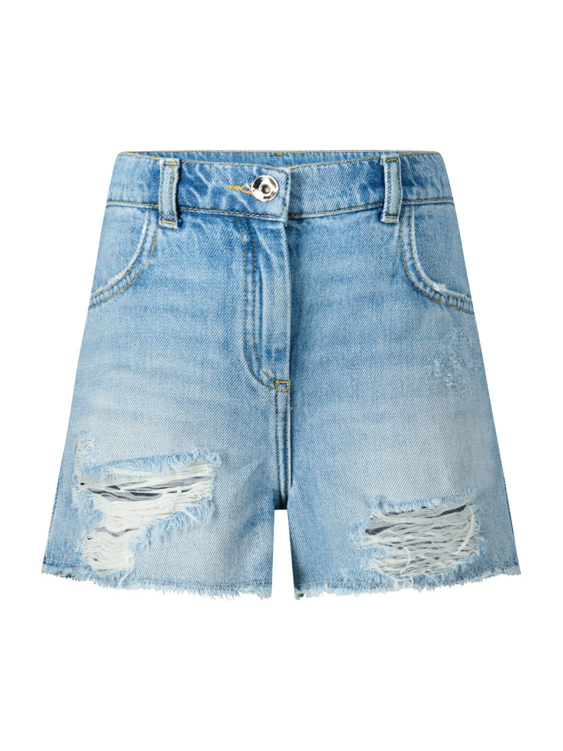 PATRIZIA PEPE GIRL Kids Shorts Blue in Blue 6903954265-1.jpg | NICKIS.com