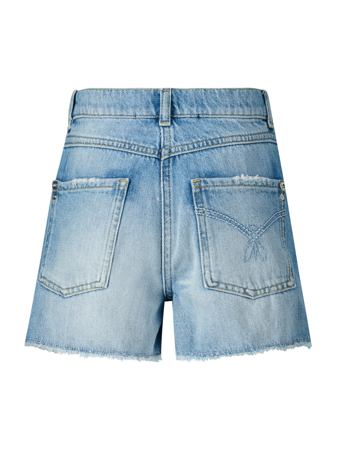 PATRIZIA PEPE GIRL Kids Shorts Blue in Blue 6903954265-5.jpg | NICKIS.com