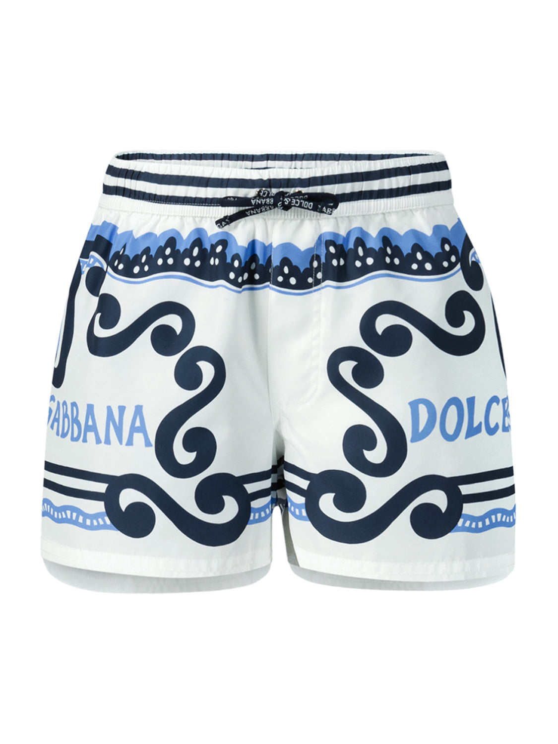 Dolce & Gabbana Kids swim shorts White in White 6904040152-1.jpg | NICKIS.com