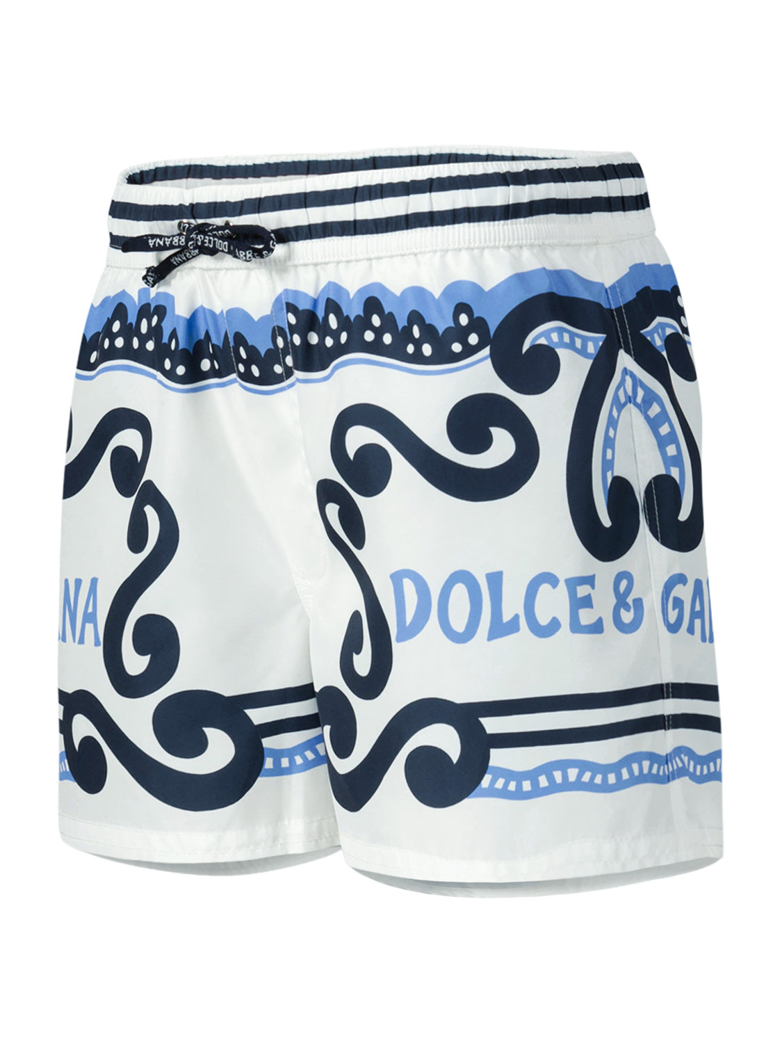 Dolce & Gabbana Kids swim shorts White in White 6904040152-4.jpg | NICKIS.com