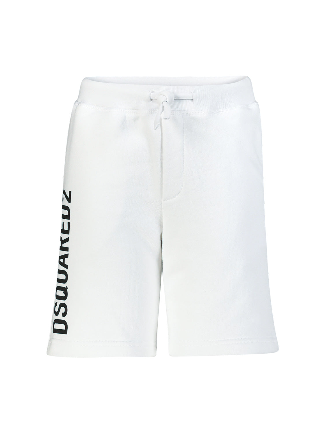 DSQUARED2 Kids Sweatshorts Eco White in White 6904053947-1.jpg | NICKIS.com