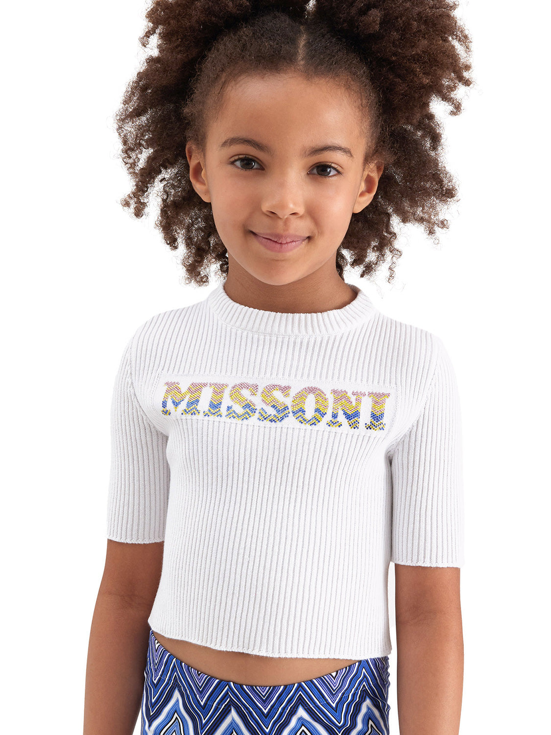 MISSONI Kids top White in White 6904064104-2.jpg | NICKIS.com