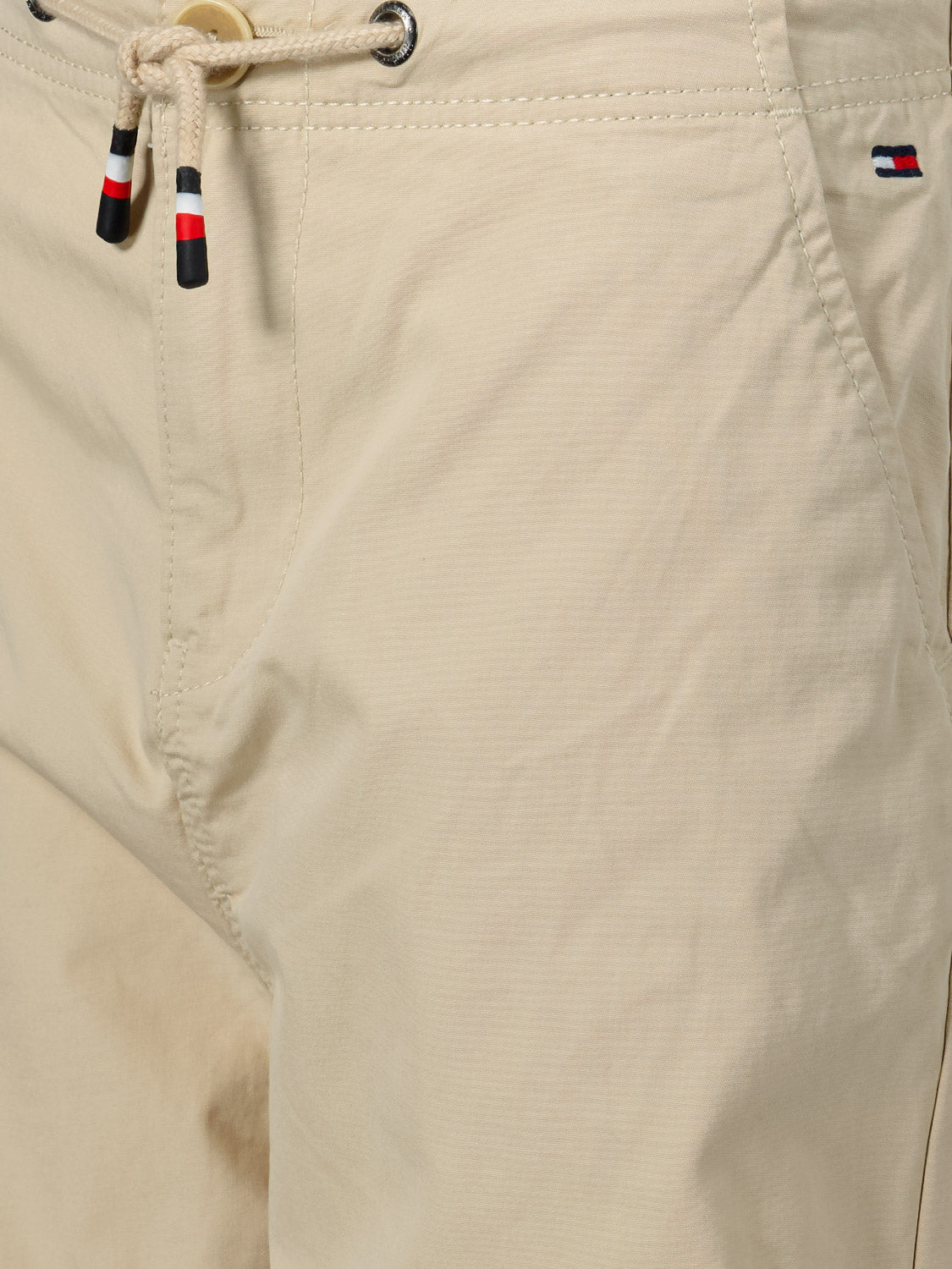 Tommy Hilfiger Kids pants Woven Wide Beige in Beige 6904142885-7.jpg | NICKIS.com