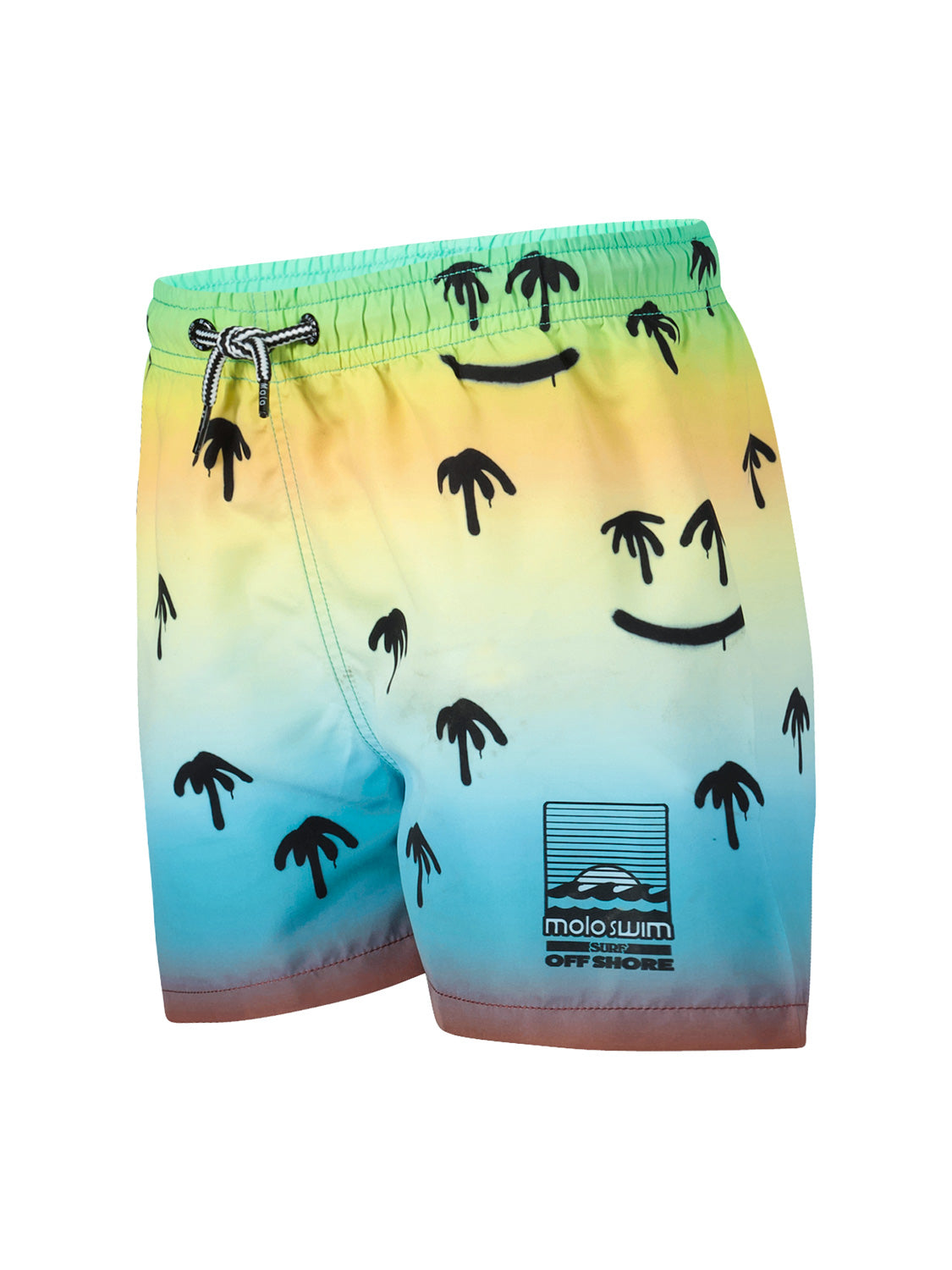 Molo Kids swim shorts Niko Multicoloured in Multicoloured 6904219086-4.jpg | NICKIS.com