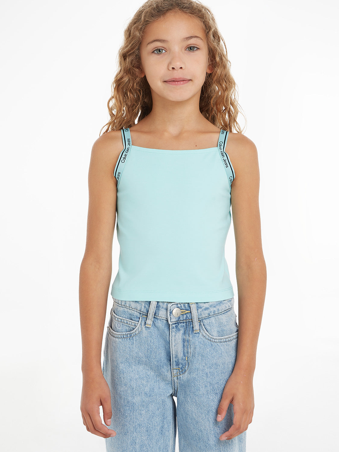 Calvin Klein Kids top Turquoise in Turquoise 6904233732-2.jpg | NICKIS.com