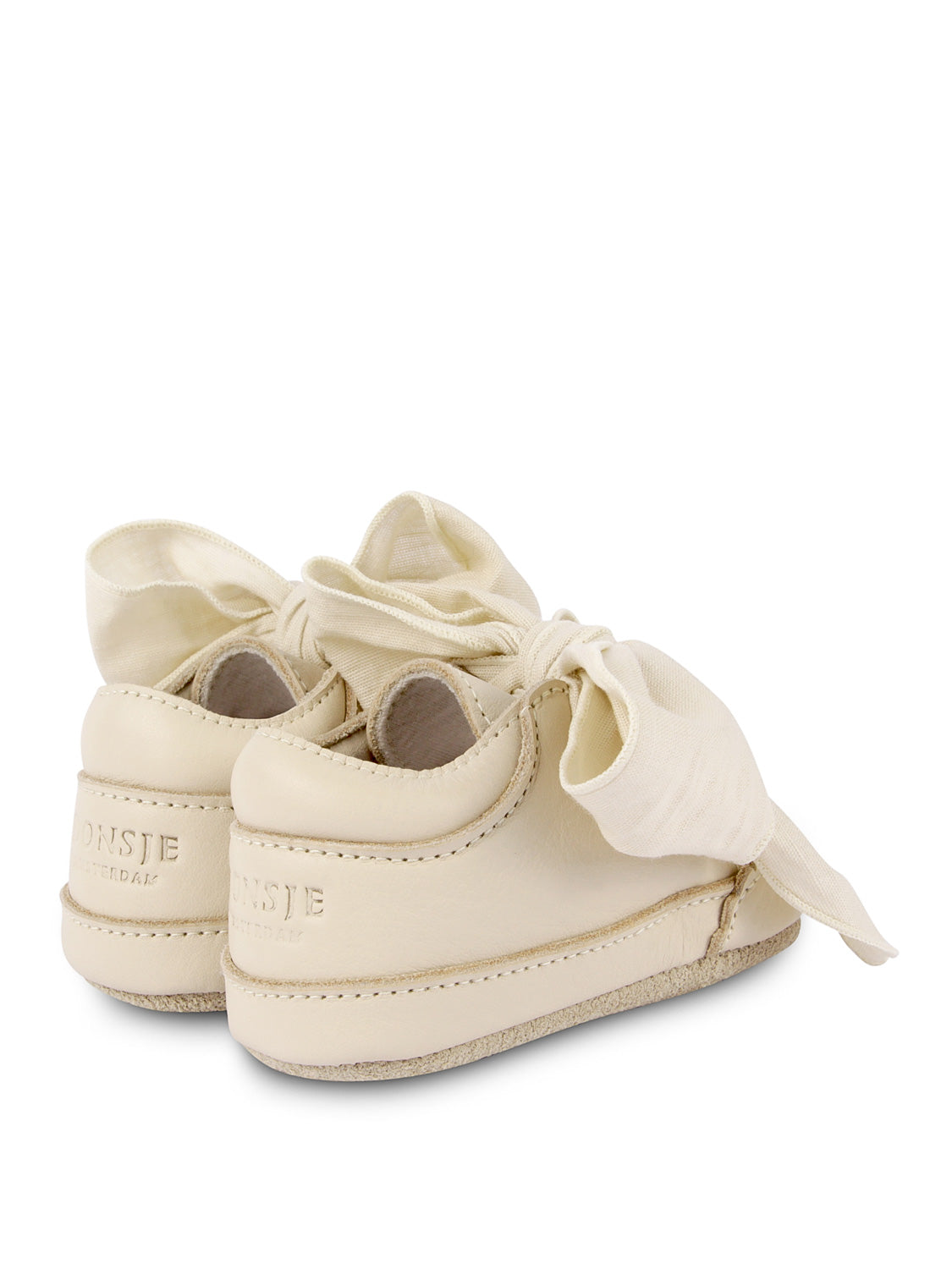 Donsje Amsterdam Kids Baby Shoes Lonny White in White 6904247577-3.jpg | NICKIS.com